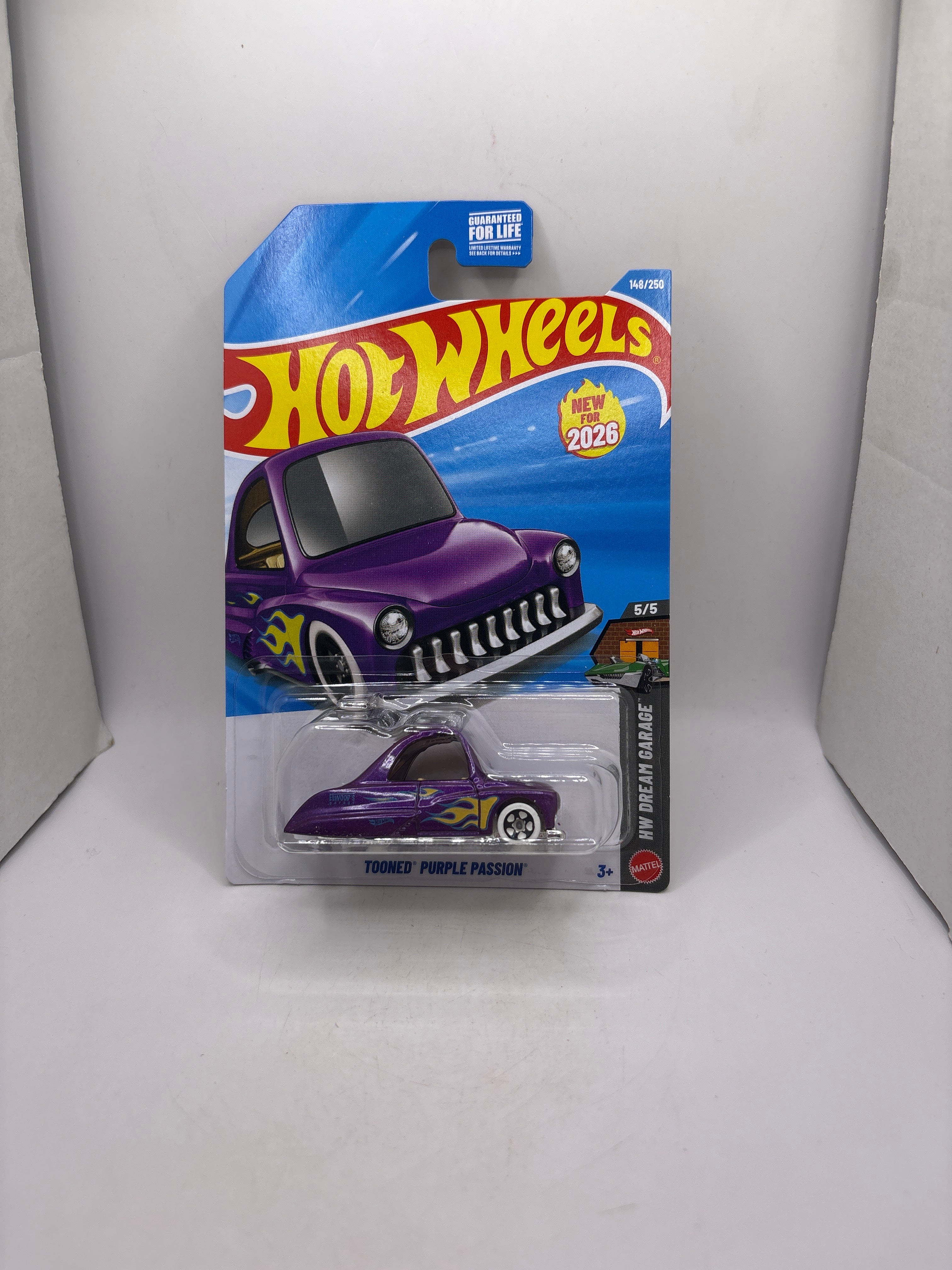Hot Wheels Tooned Purple Passion Diecast purple