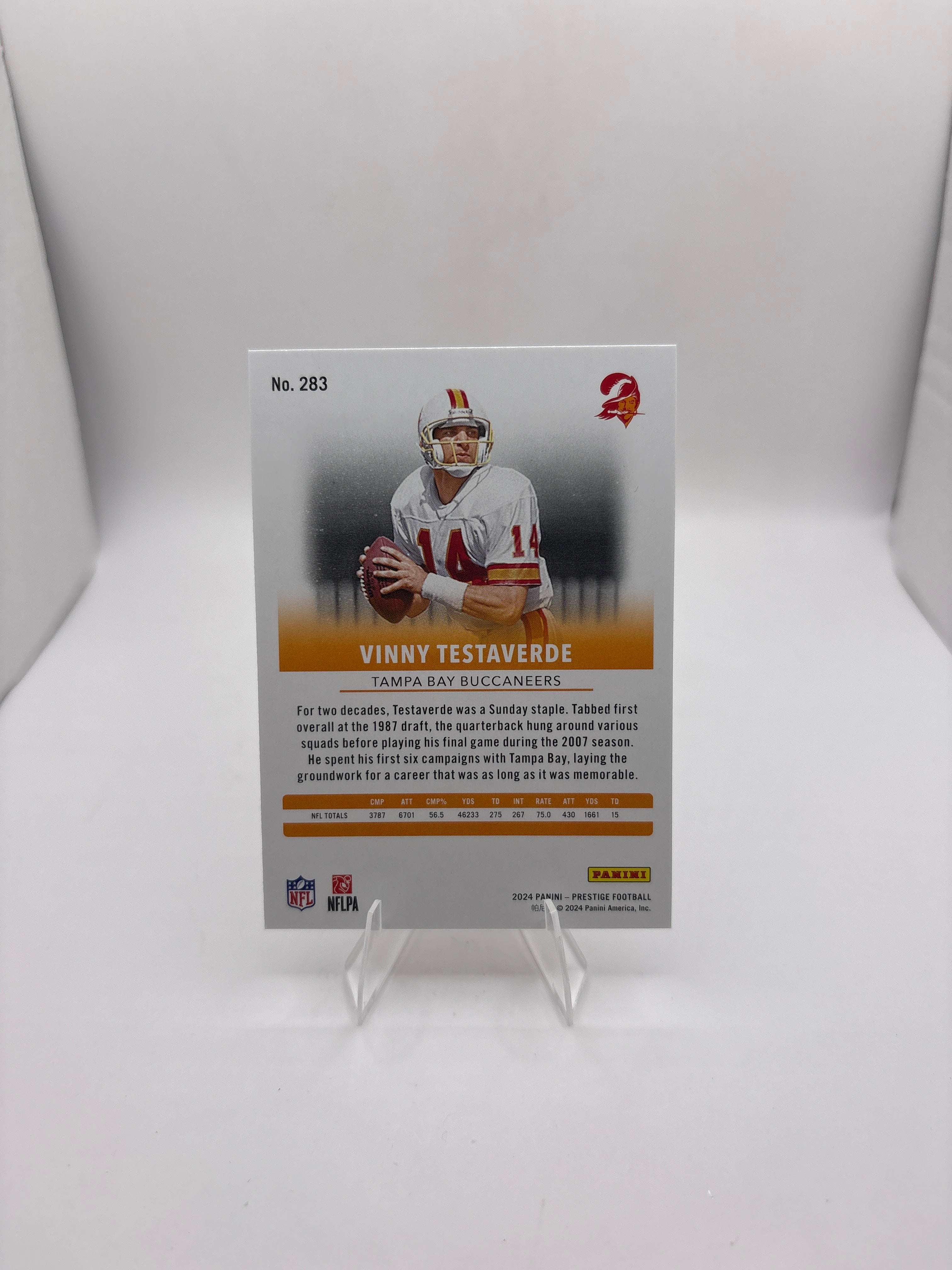 Prestige Vinny Testaverde