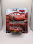 Disney Pixar Cars Lightning McQueen With Racing Wheels Diecast red