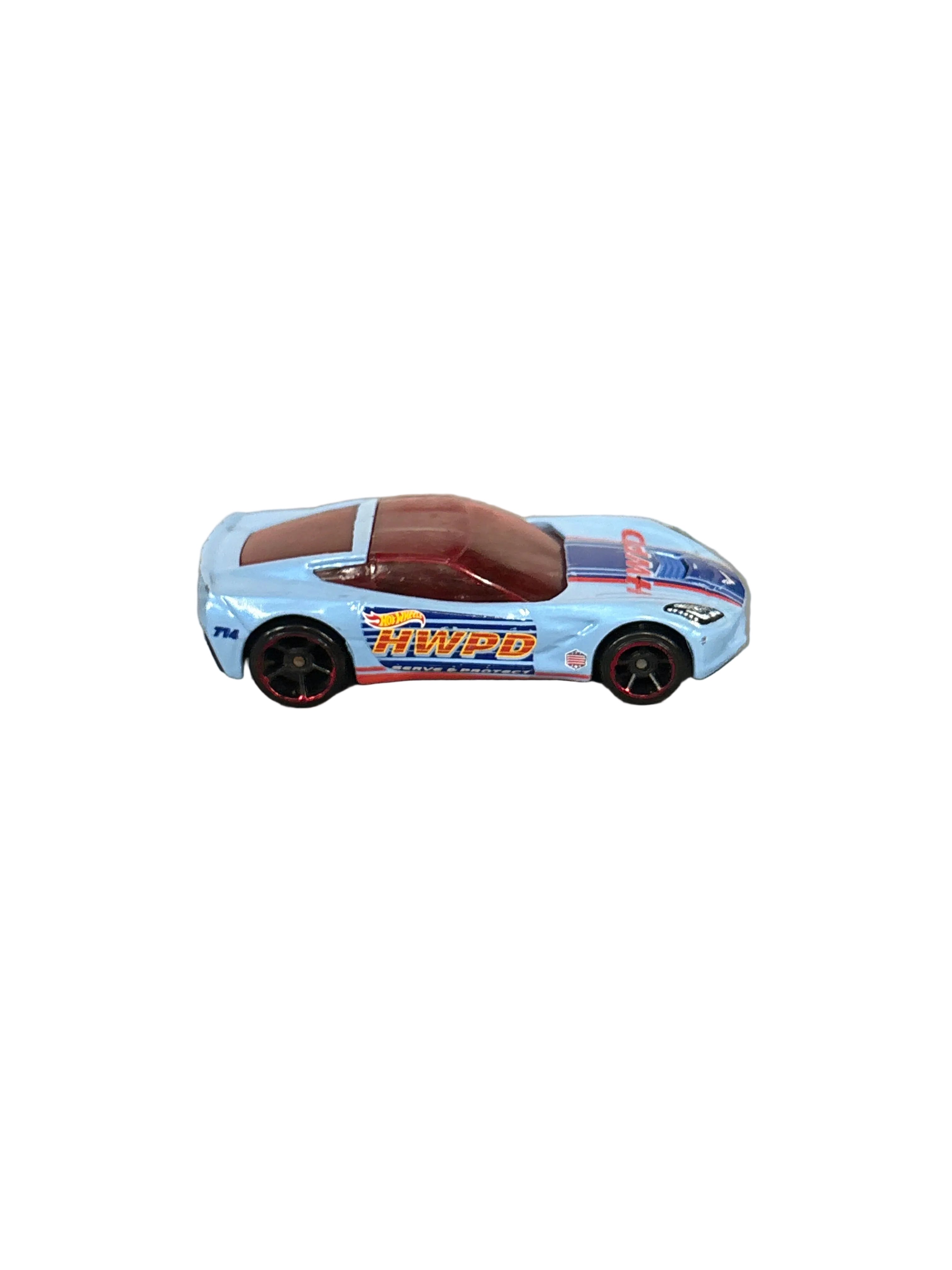 Hot Wheels 2014 Corvette Stingray Diecast blue