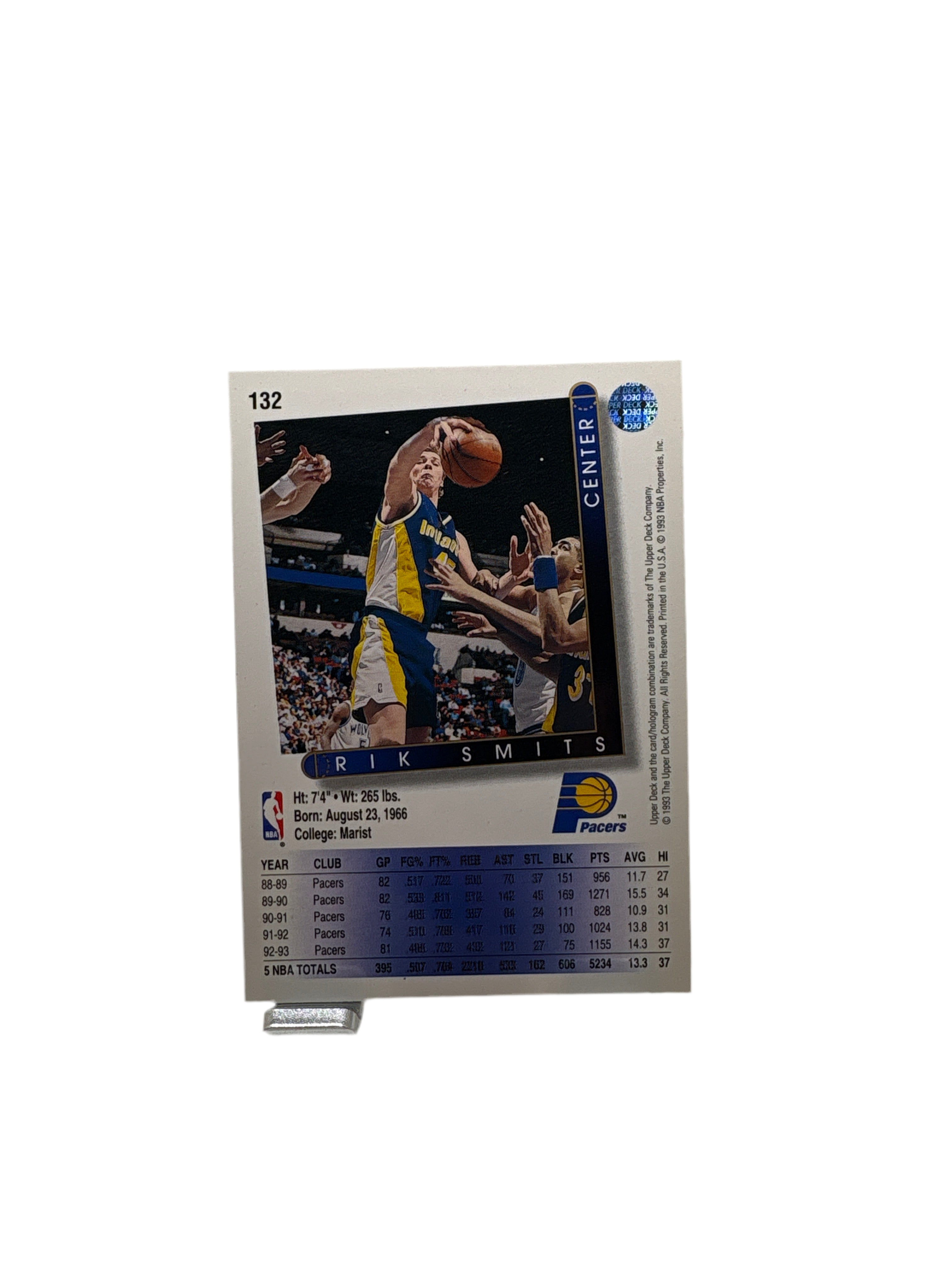Upper Deck Rik Smits