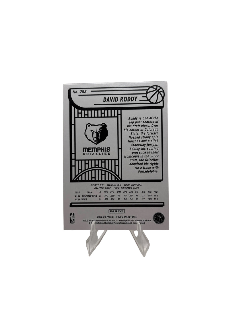 NBA Hoops David Roddy