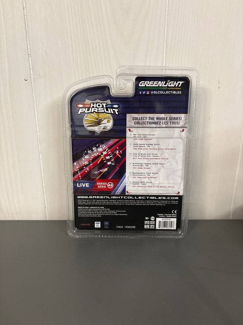 Greenlight 1992 Ford Crown Victoria Police Interceptor Diecast