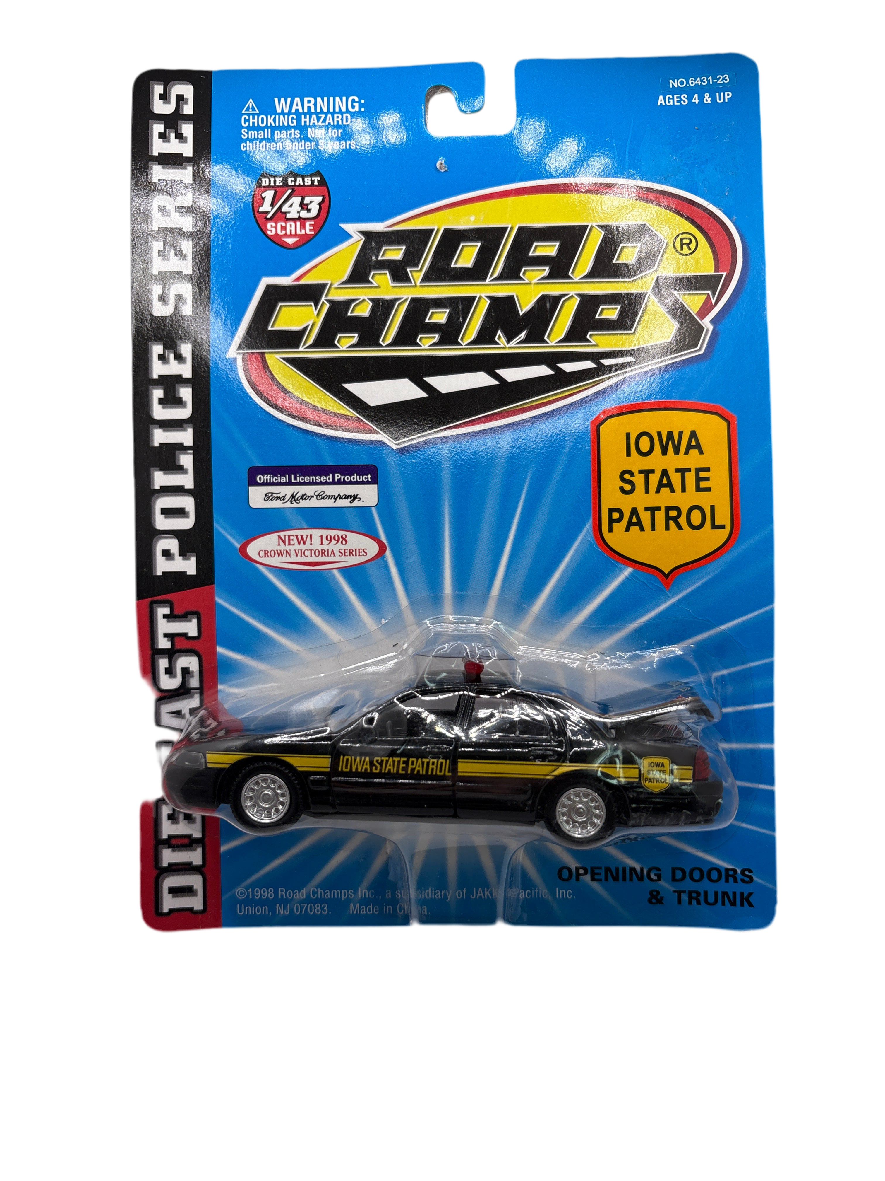 Road Champs Crown Victoria Diecast