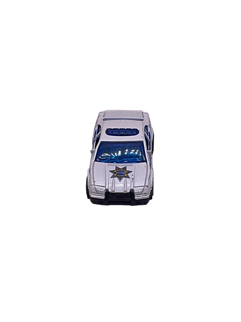 MBX Rescue Rookies Series Police Car Diecast White