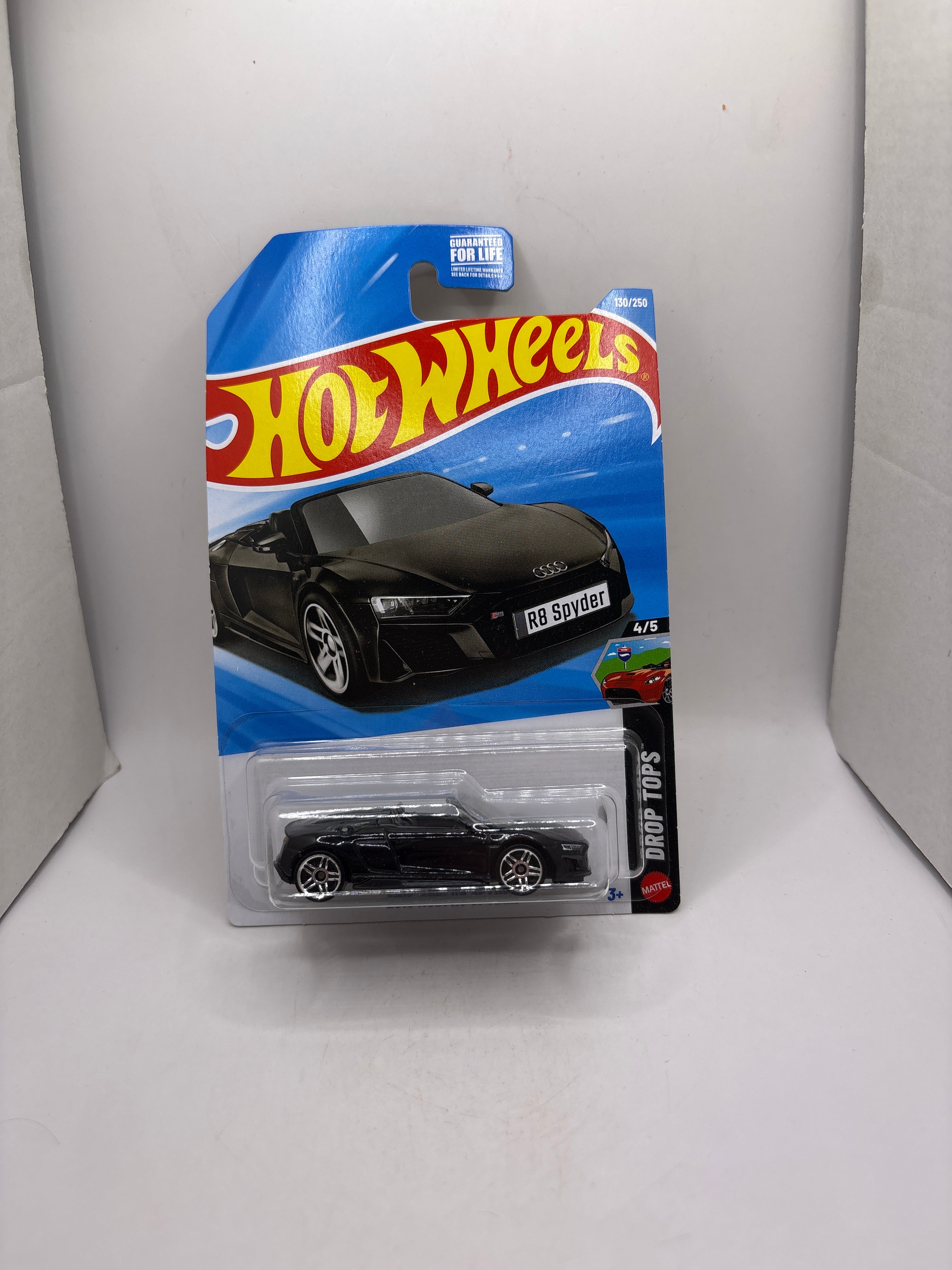Hot Wheels 2019 Audi R8 Spyder Diecast black