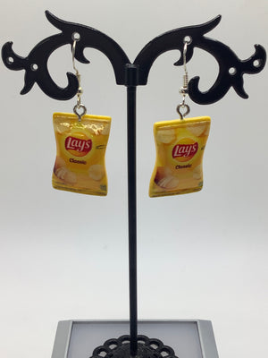 Potato Chip Earrings