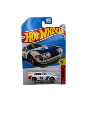 Hot Wheels Ferrari 365 GTB4 Competizione Diecast white