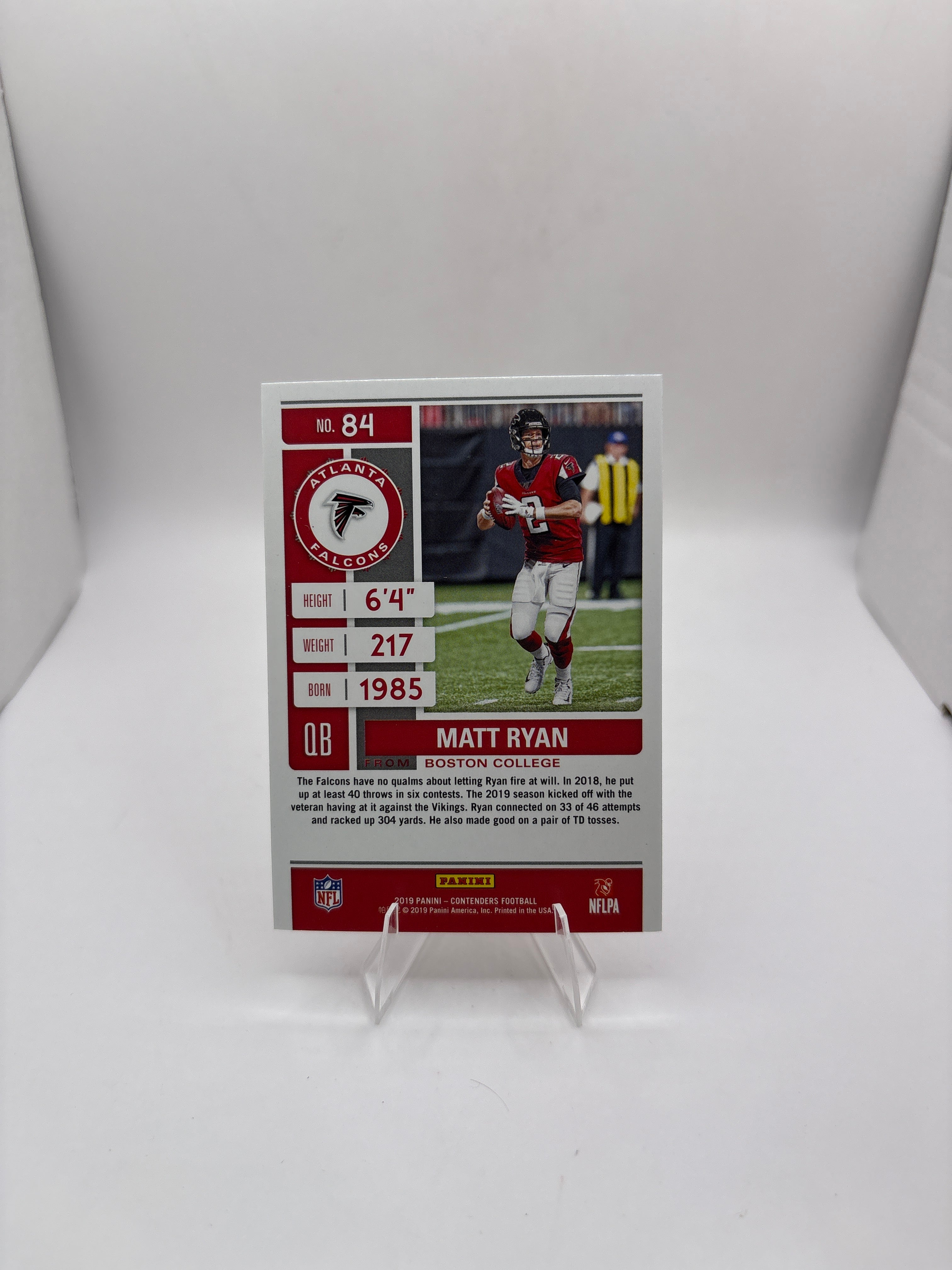 Contenders Matt Ryan