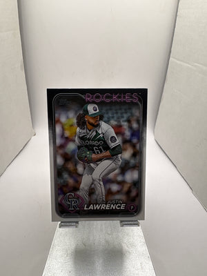 Topps Justin Lawrence