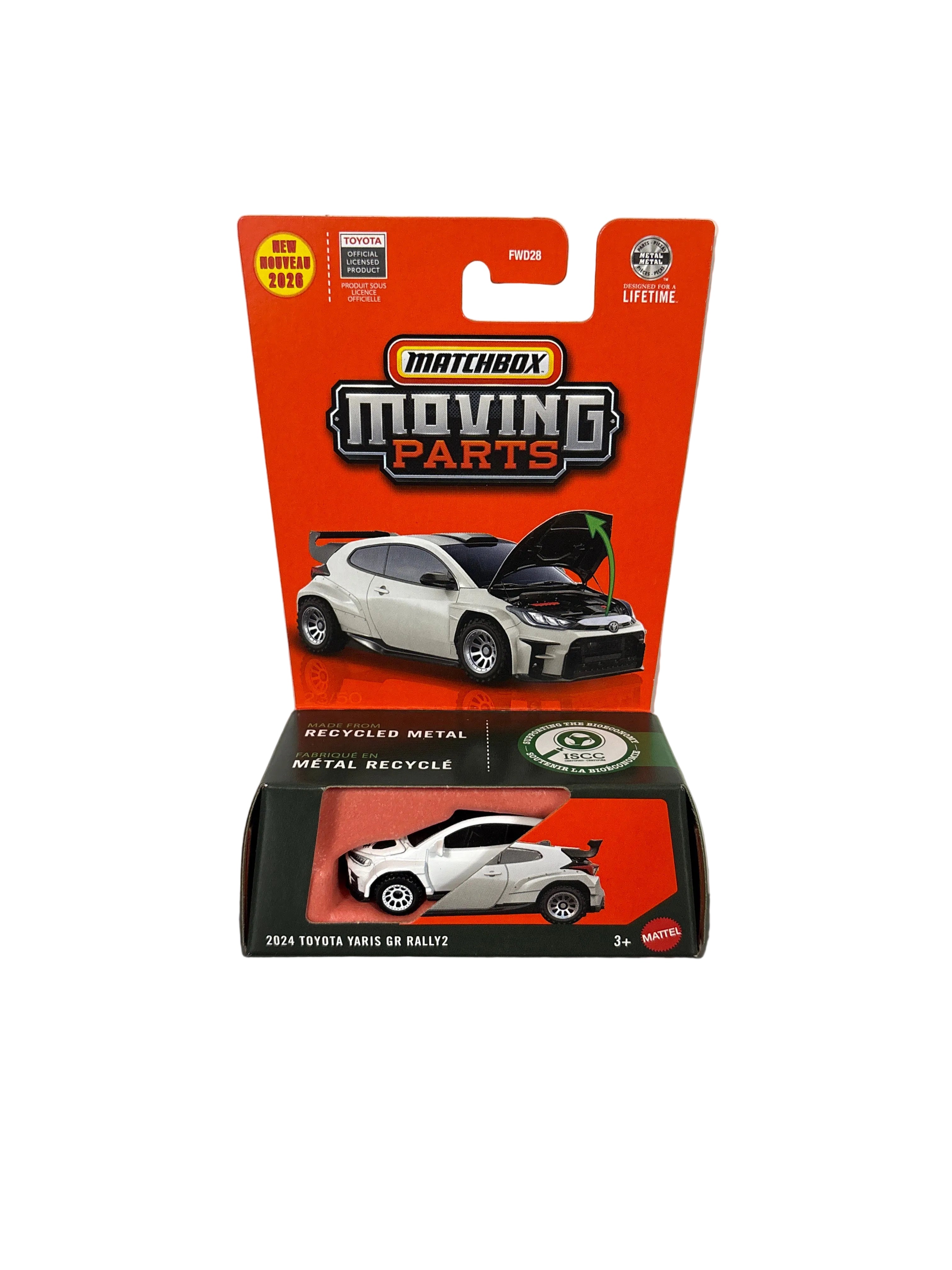 Matchbox 2024 Toyota Yaris GR Rally2 Diecast