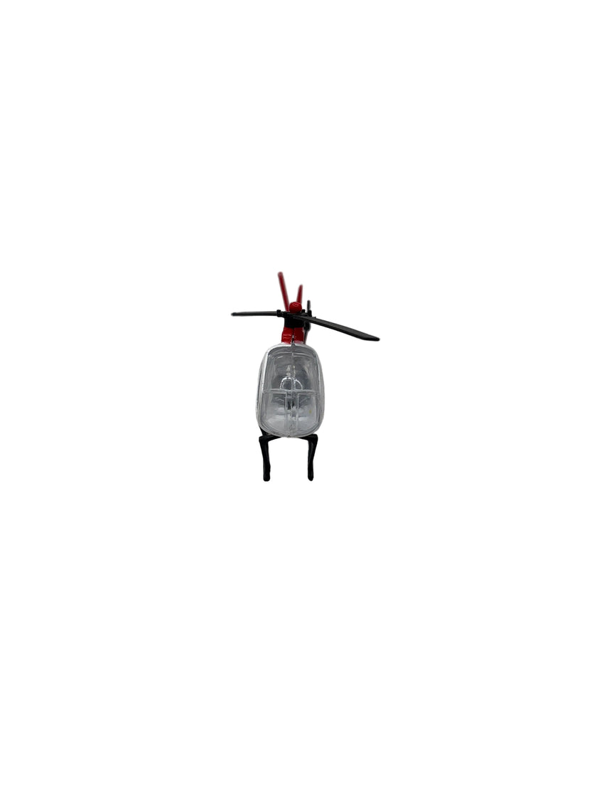 Medic Helicopter Diecast white
