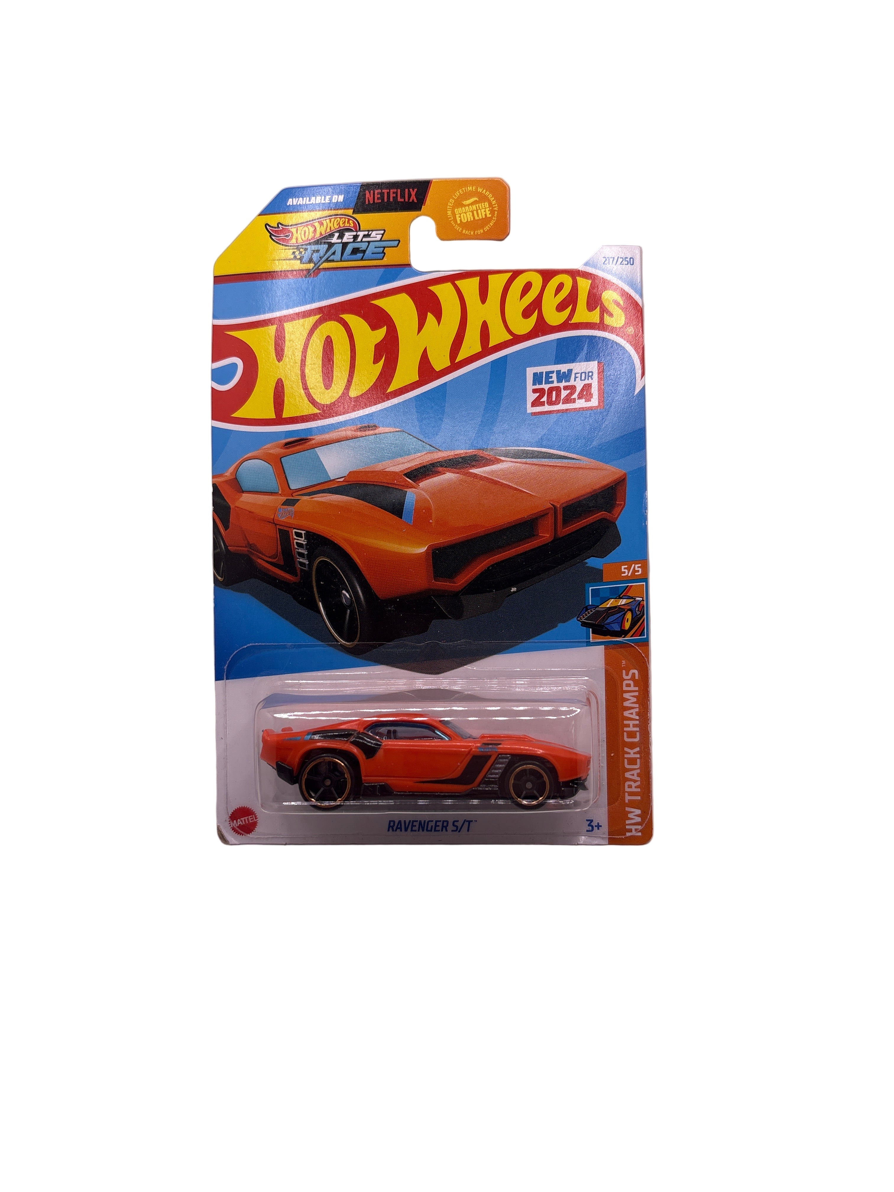 Hot Wheels Ravenger S/T Diecast orange