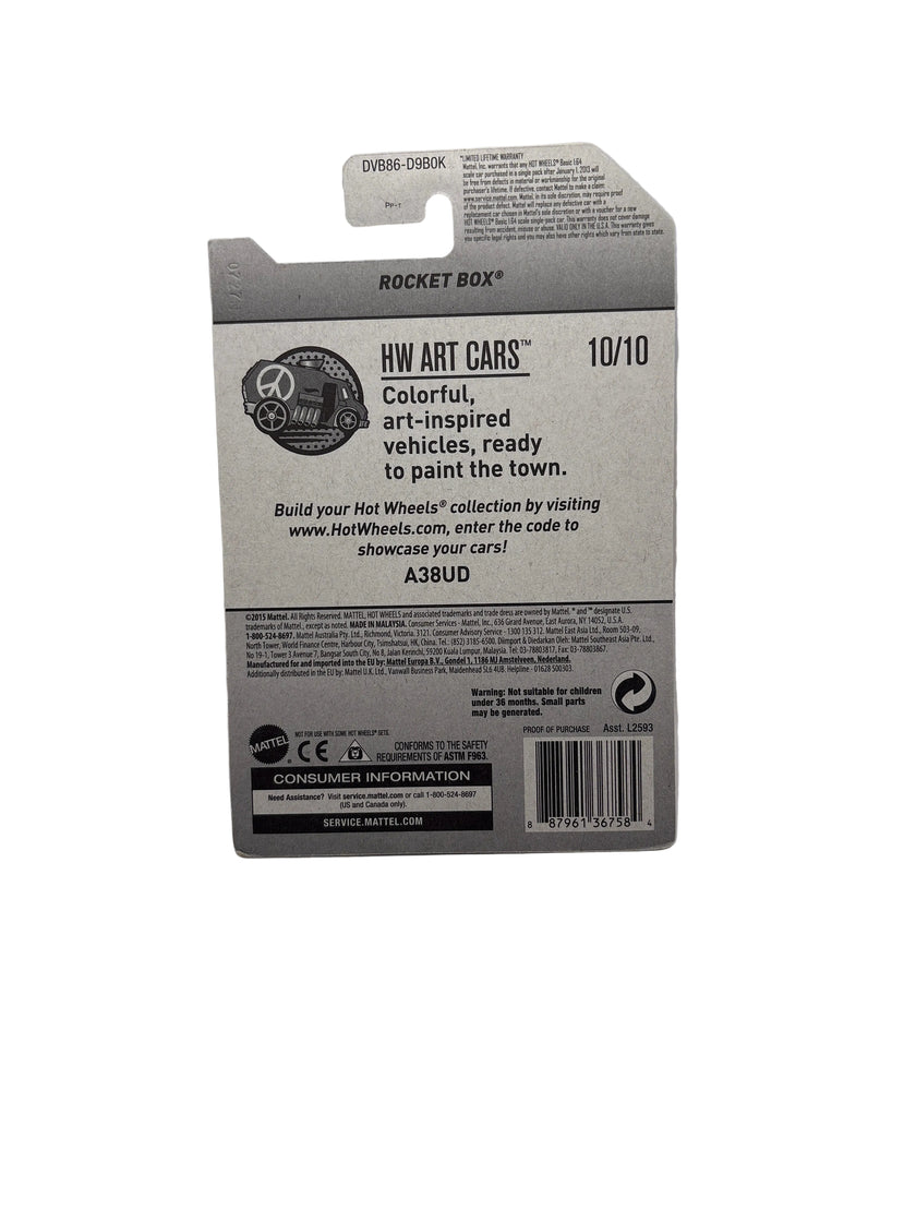 Hot Wheels Rocket Box Diecast gray