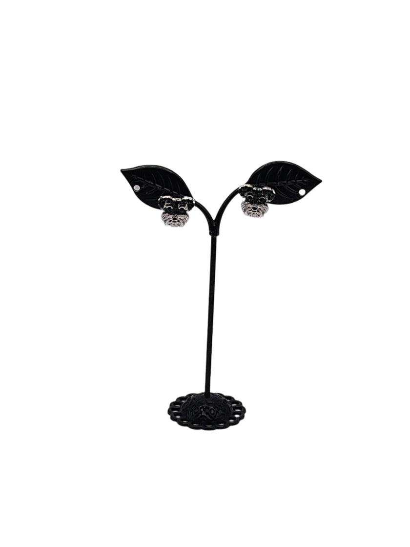 Schnauzer Stud Earrings