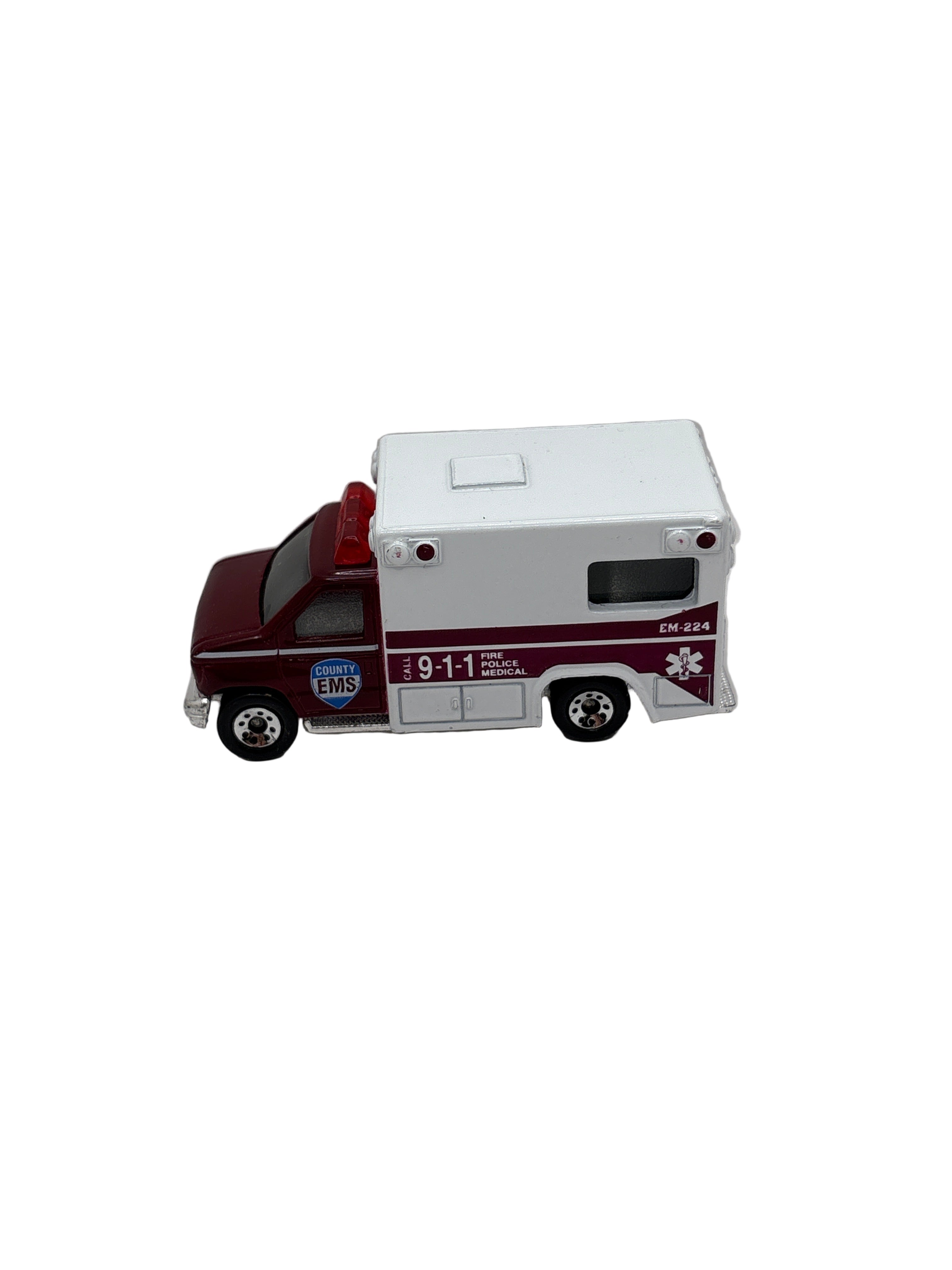 Matchbox Ambulance Diecast red