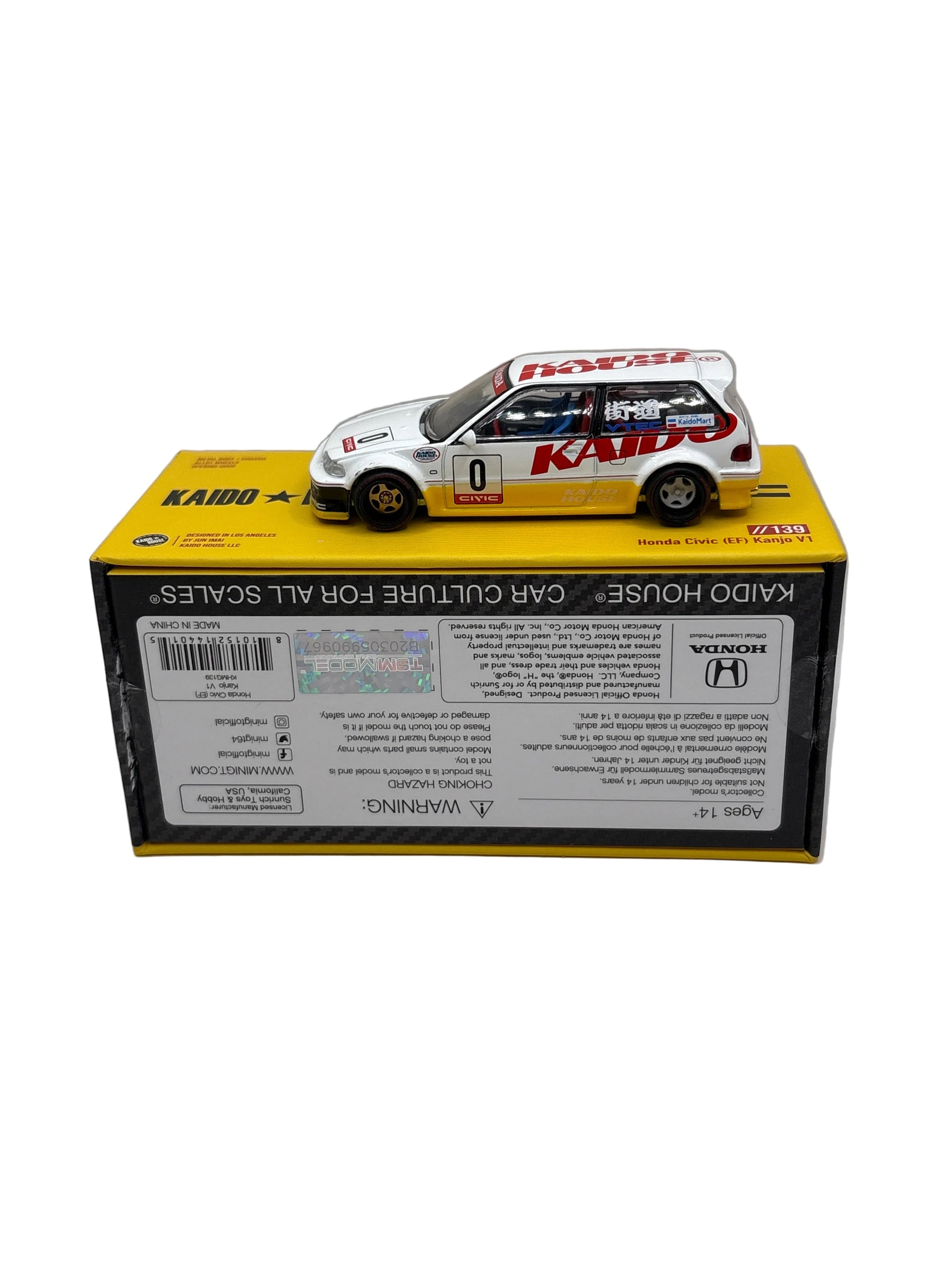Mini GT Honda Civic (EF) Kanjo V1 Diecast