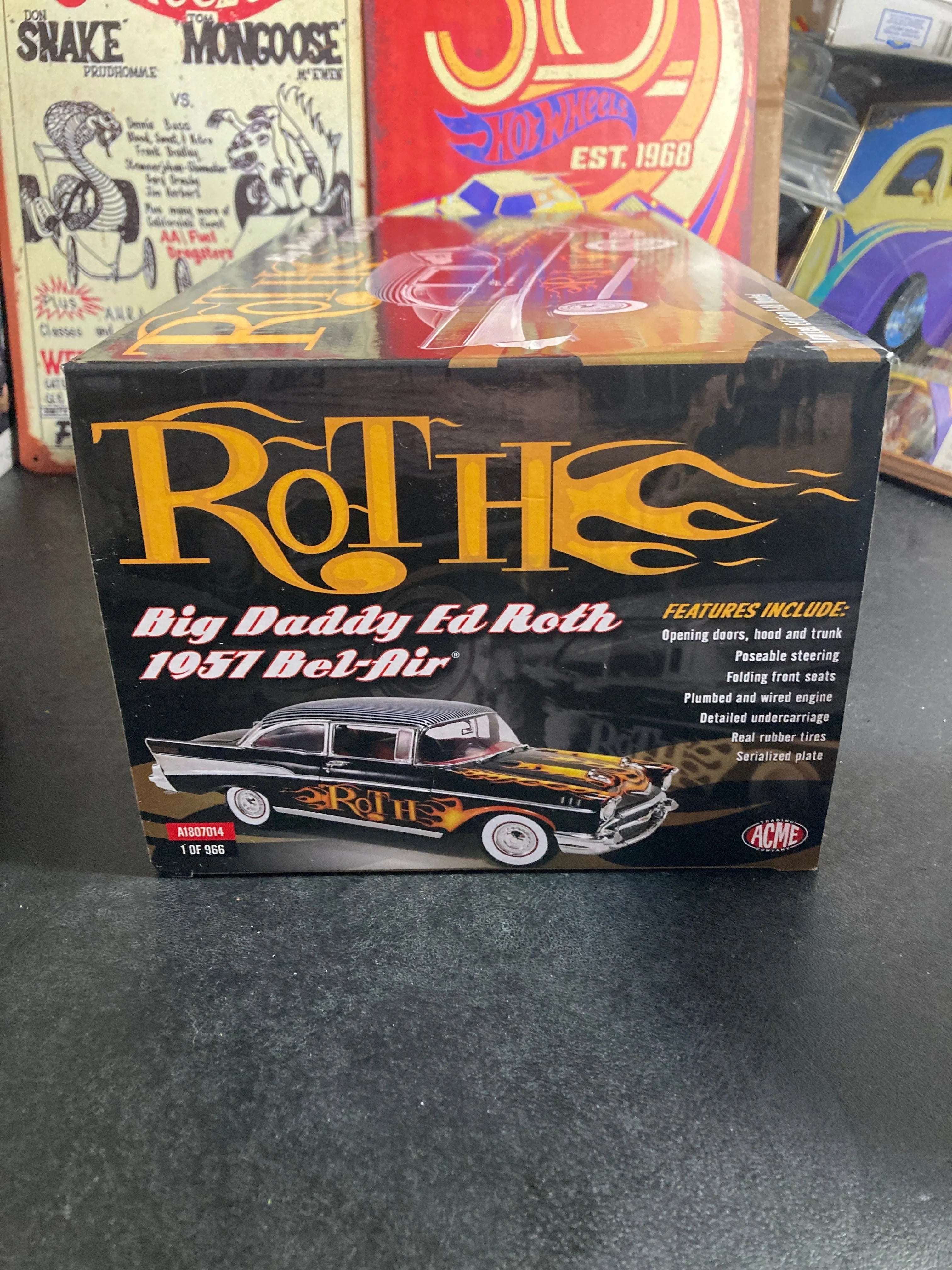 Acme Trading Company Big Daddy Ed Roth 1957 Bel-Air Diecast