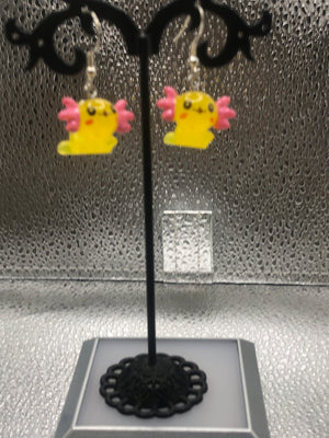 Axolotl Earrings