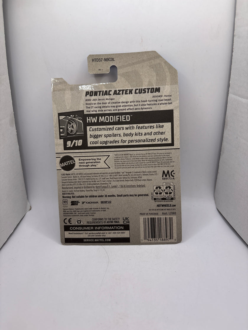 Hot Wheels Pontiac Aztek Custom Diecast
