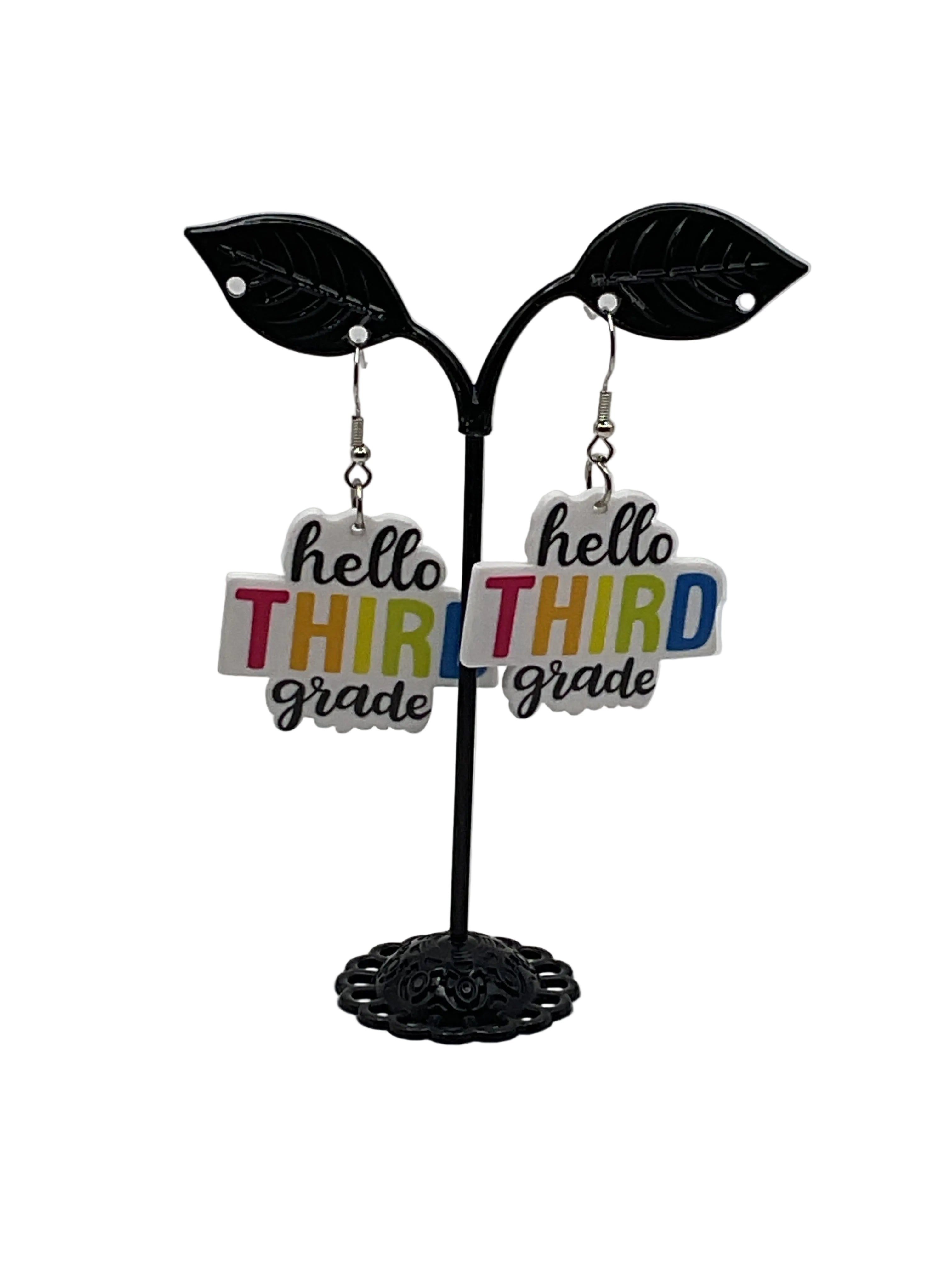 Hello,Grade school Earrings