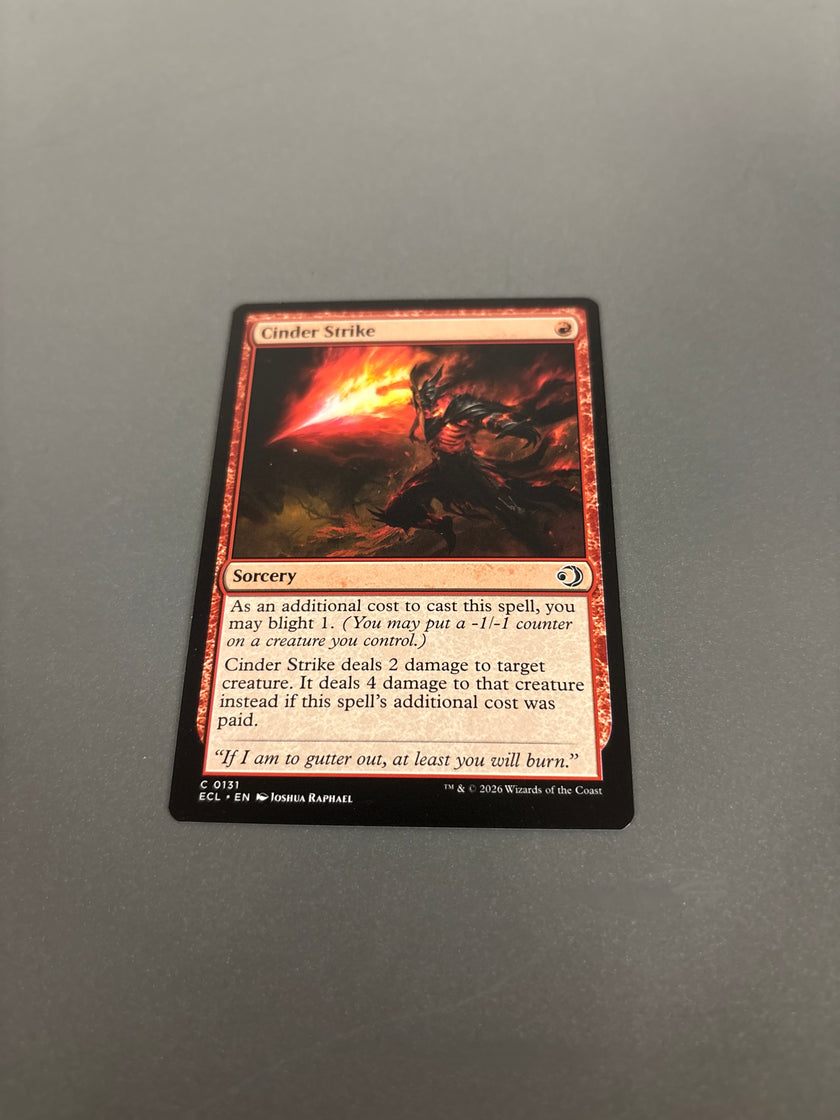 Magic The Gathering Cinder Strike