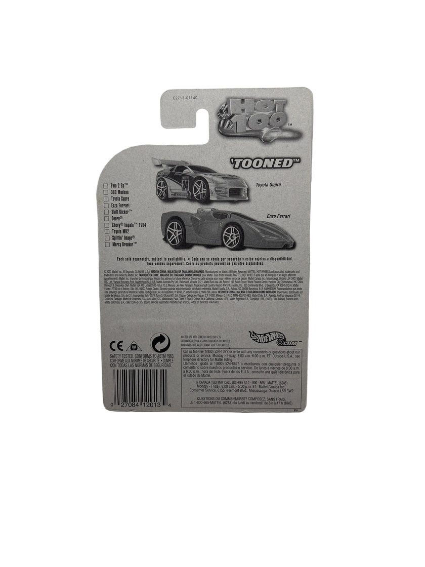 Hot Wheels Tooned Furiosity Diecast blue