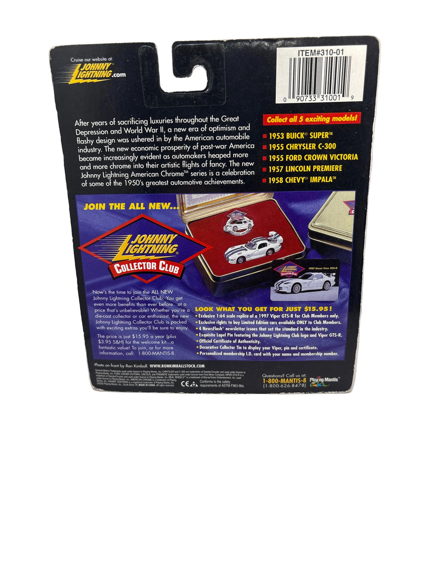 Johnny Lightning 1957 Lincoln Premiere Diecast