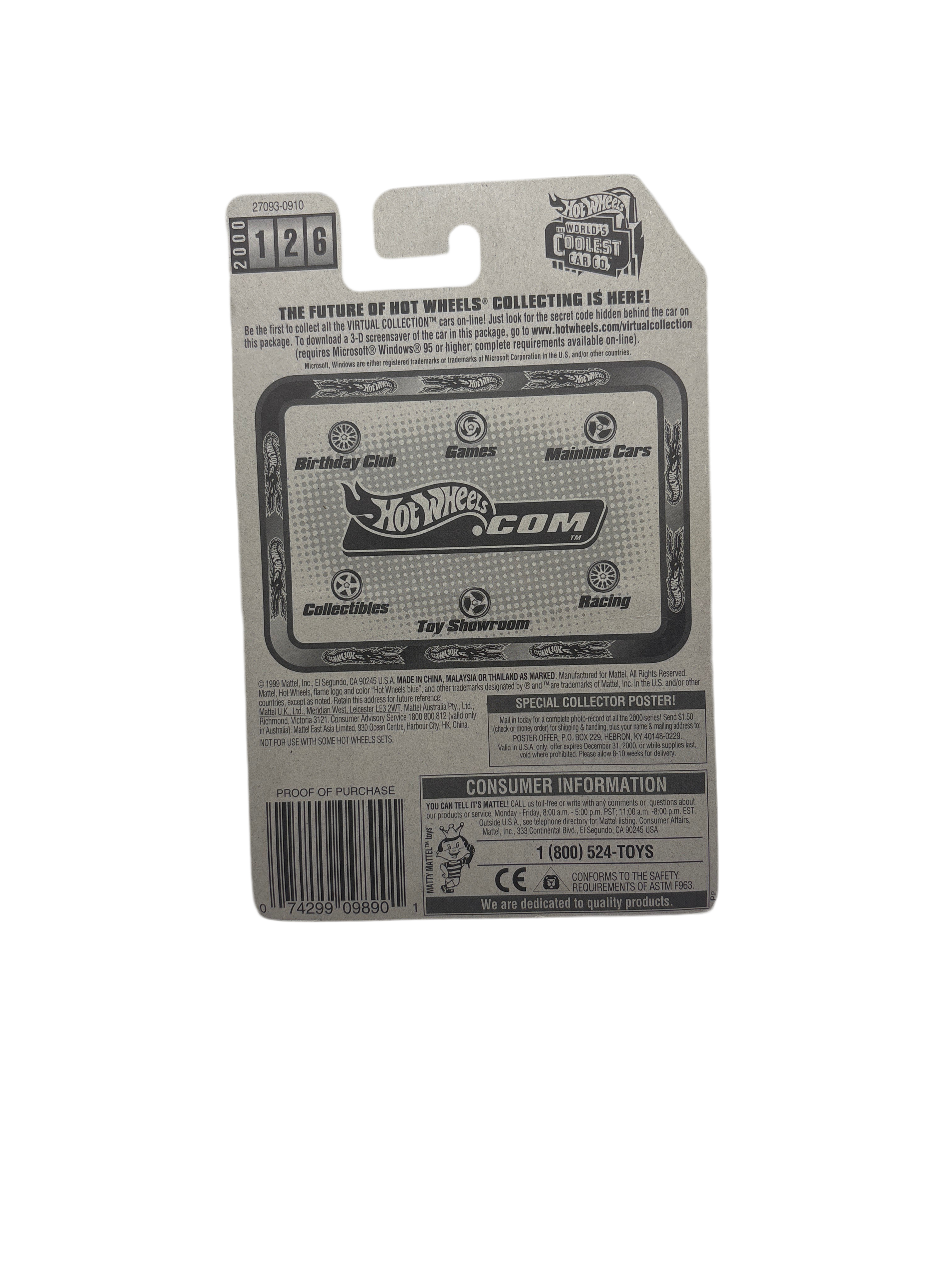 Hot Wheels Rodzilla Diecast