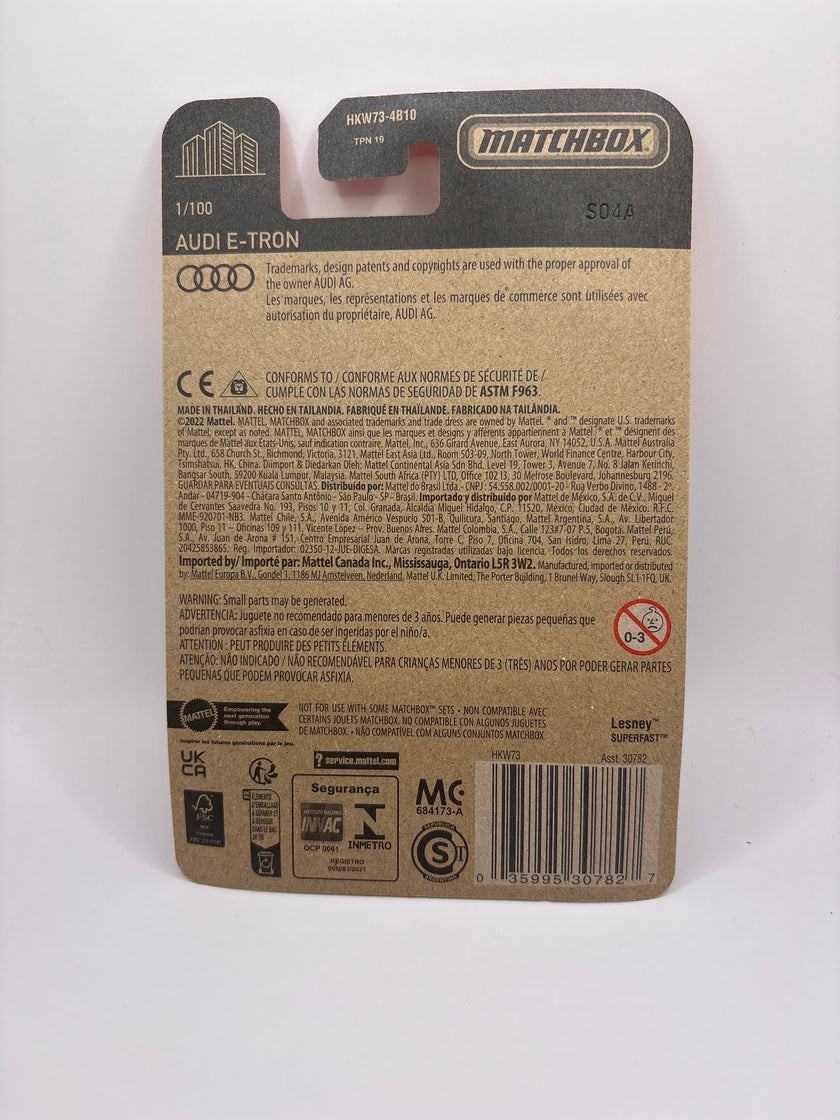 Matchbox Audi E-Tron Diecast