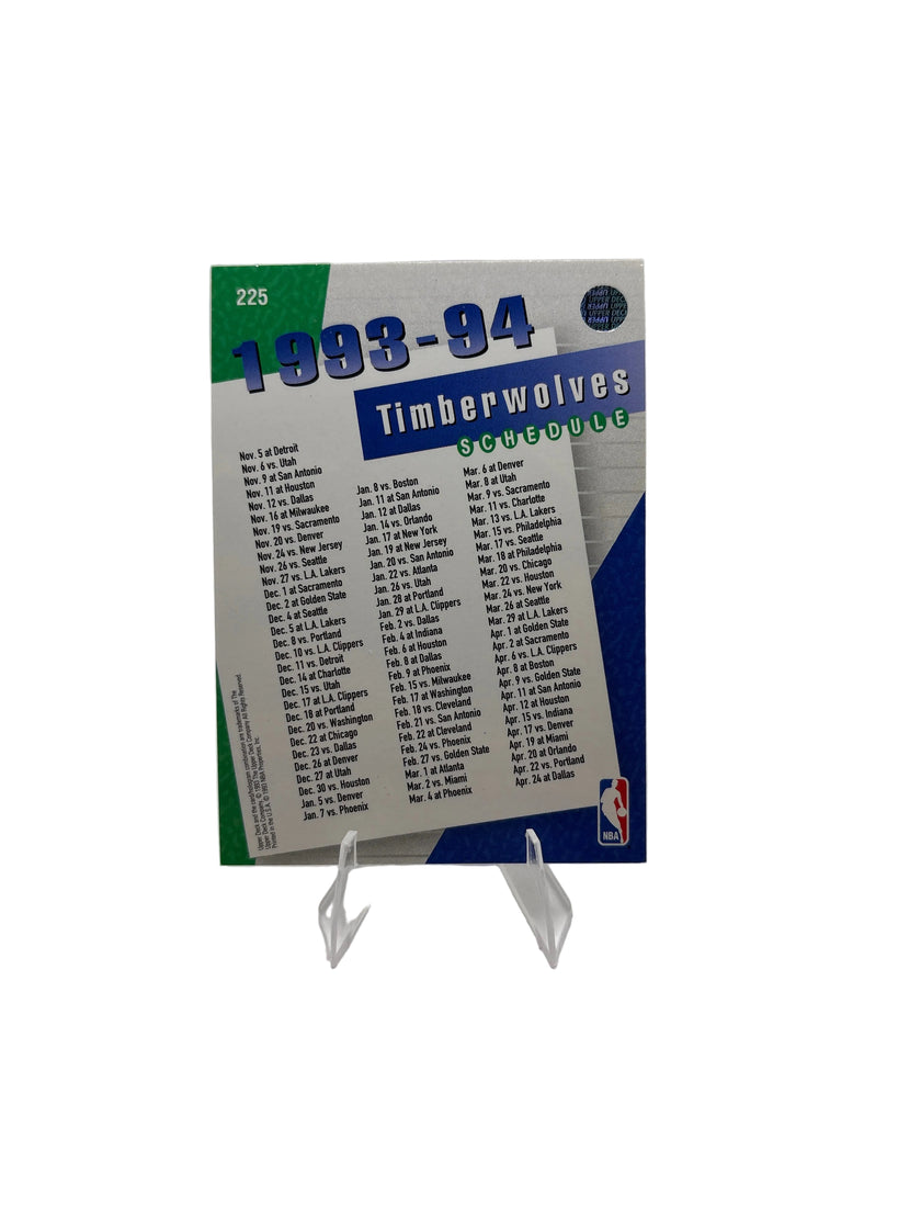 Upper Deck Minnesota Timberwolves Team Card