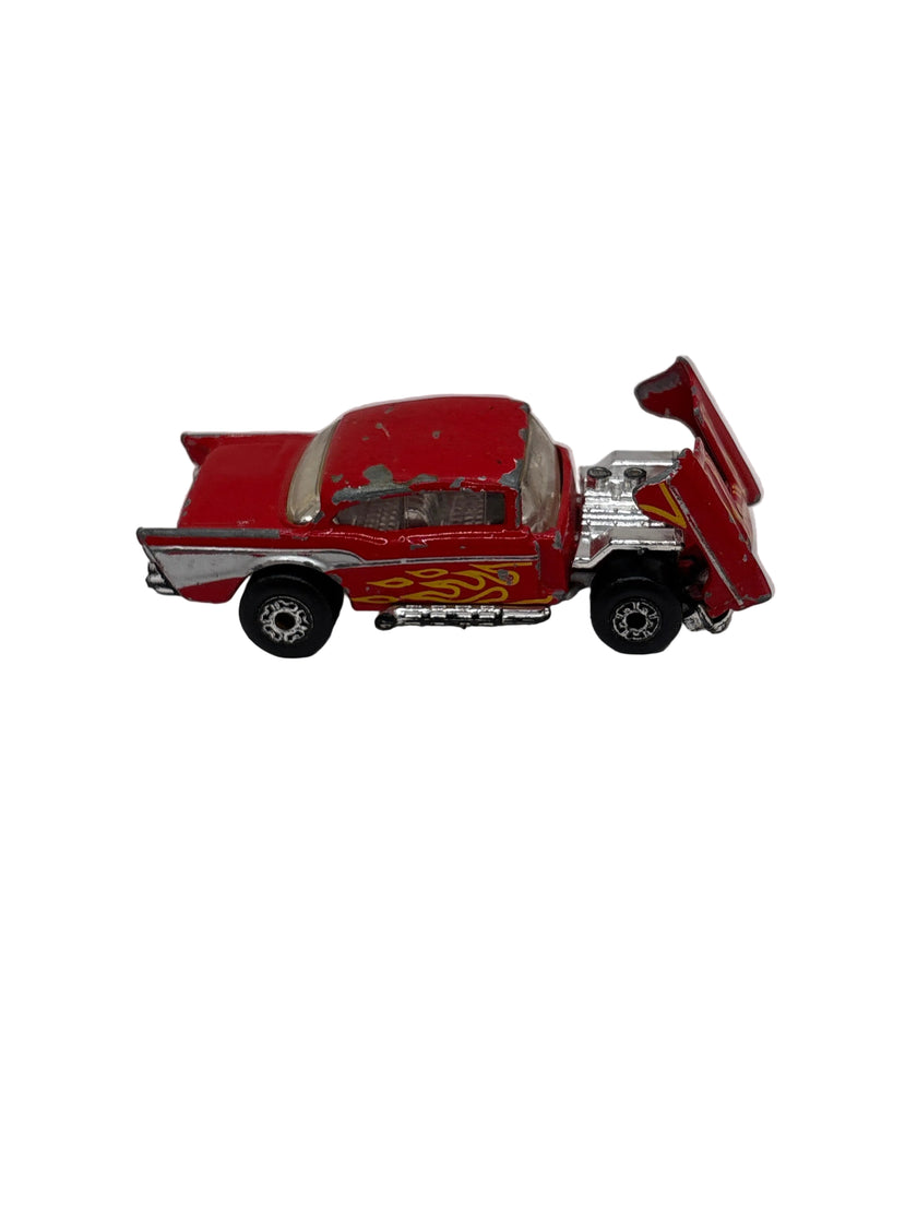 Matchbox 57 Chevy Diecast red