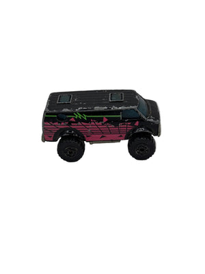 Matchbox 4x4 Chevy Van Diecast black