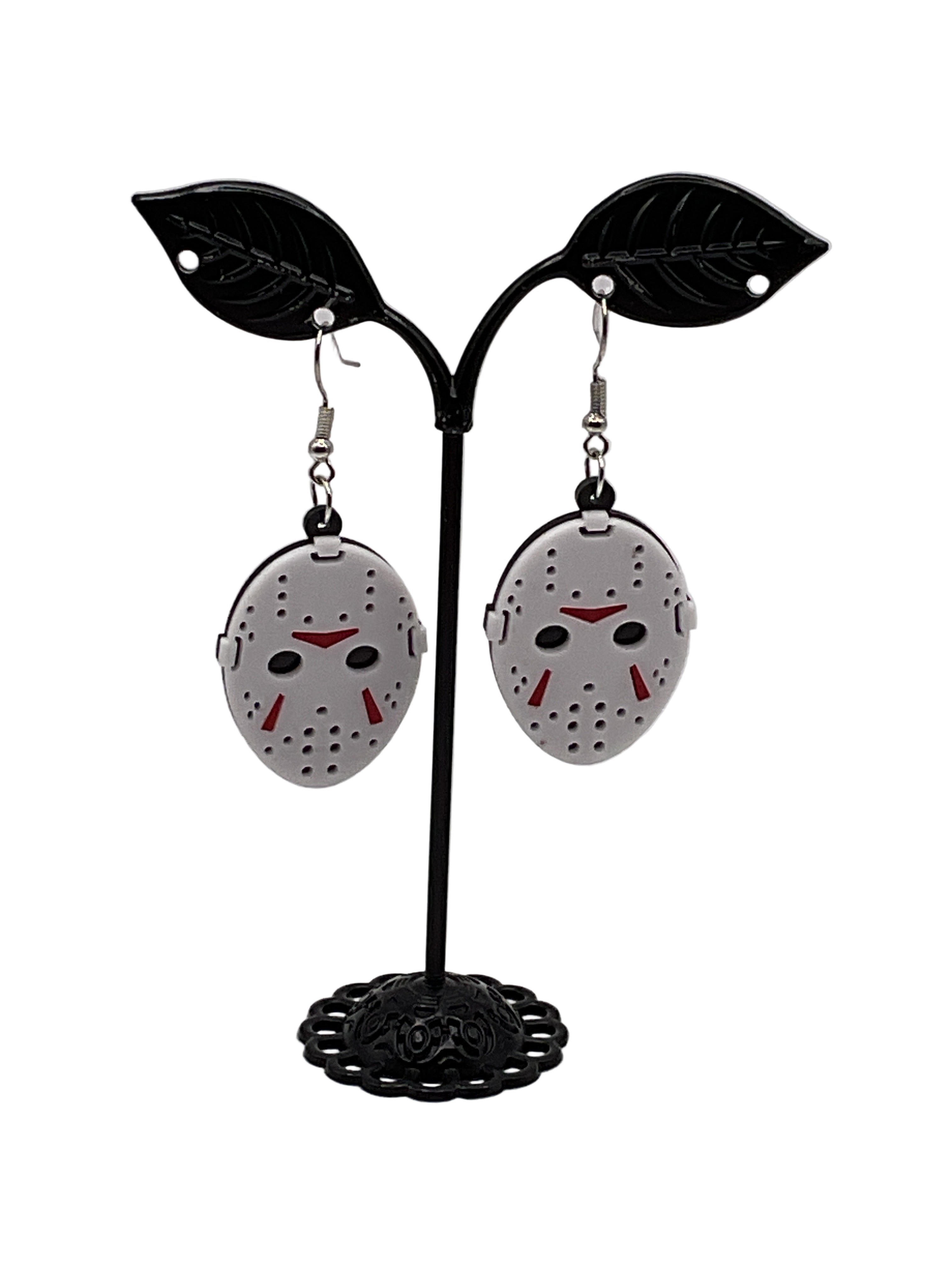 Jason Voorhees Mask Earrings