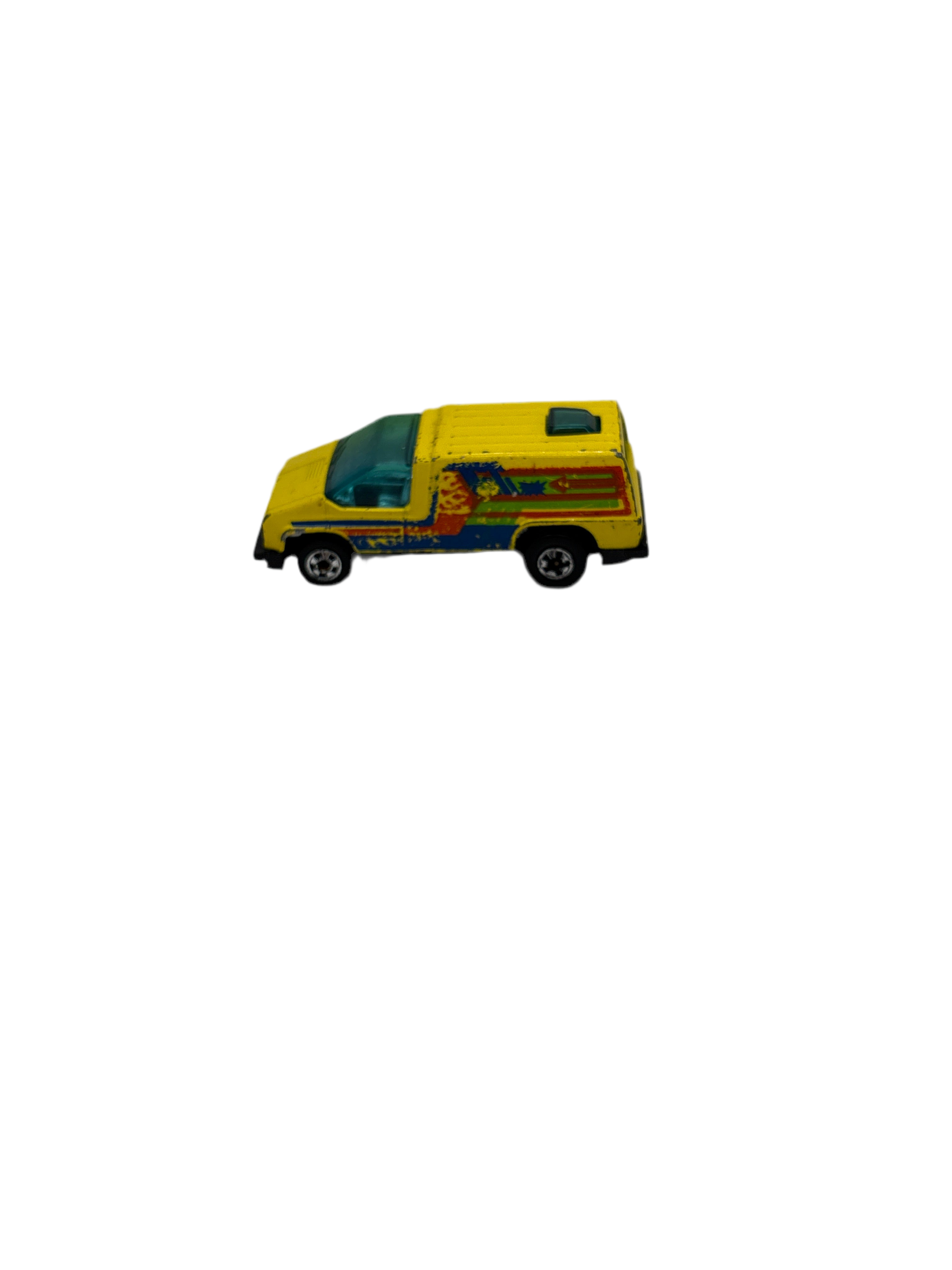 Hot Wheels Inside Story Van Diecast yellow