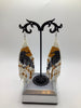 Crow beaded earrings