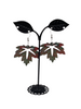 Wooden Leaf Earrings