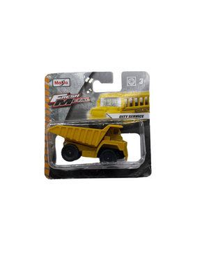 Maisto Dump Truck Diecast yellow