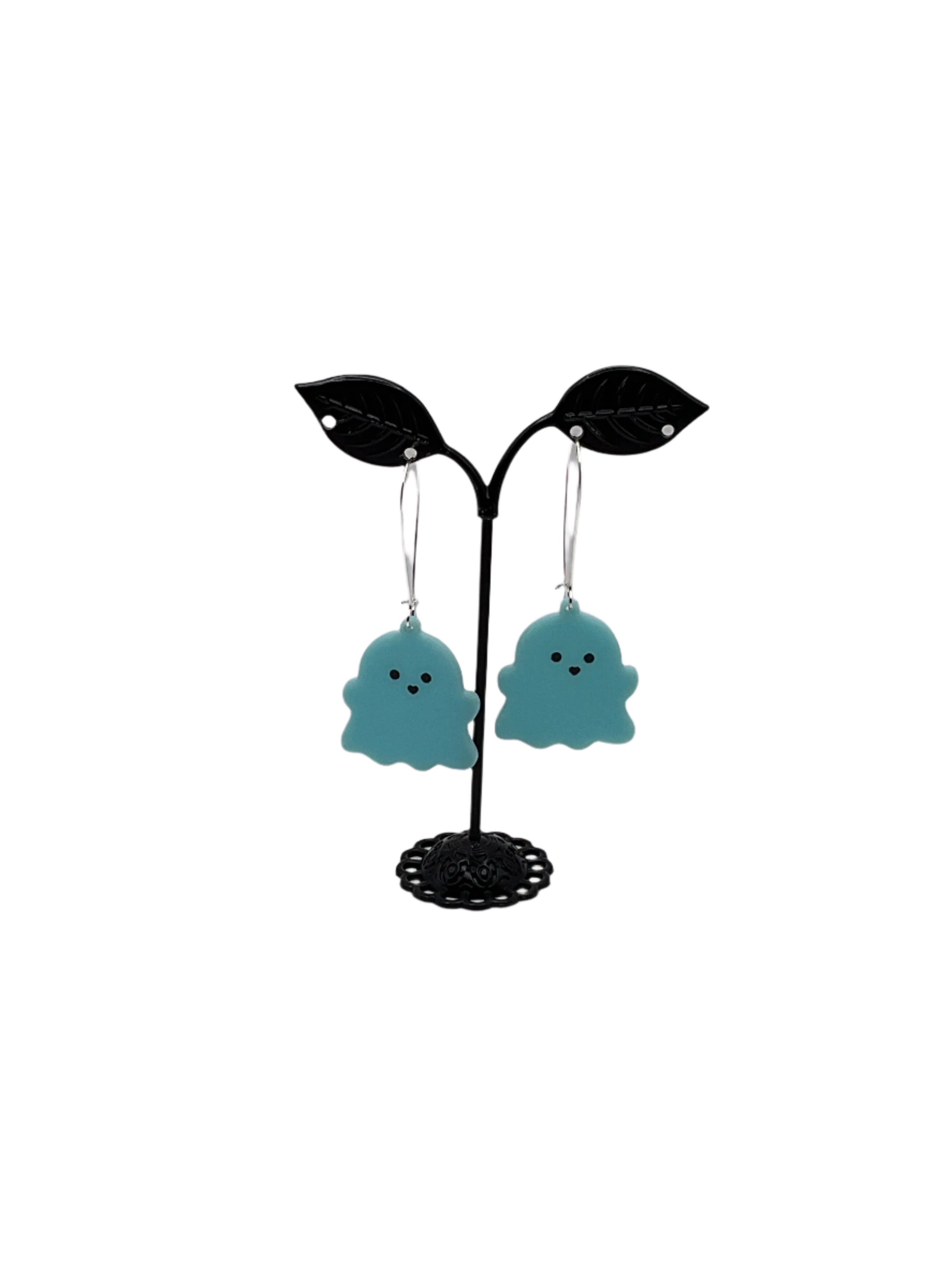 Blue Ghost Earrings