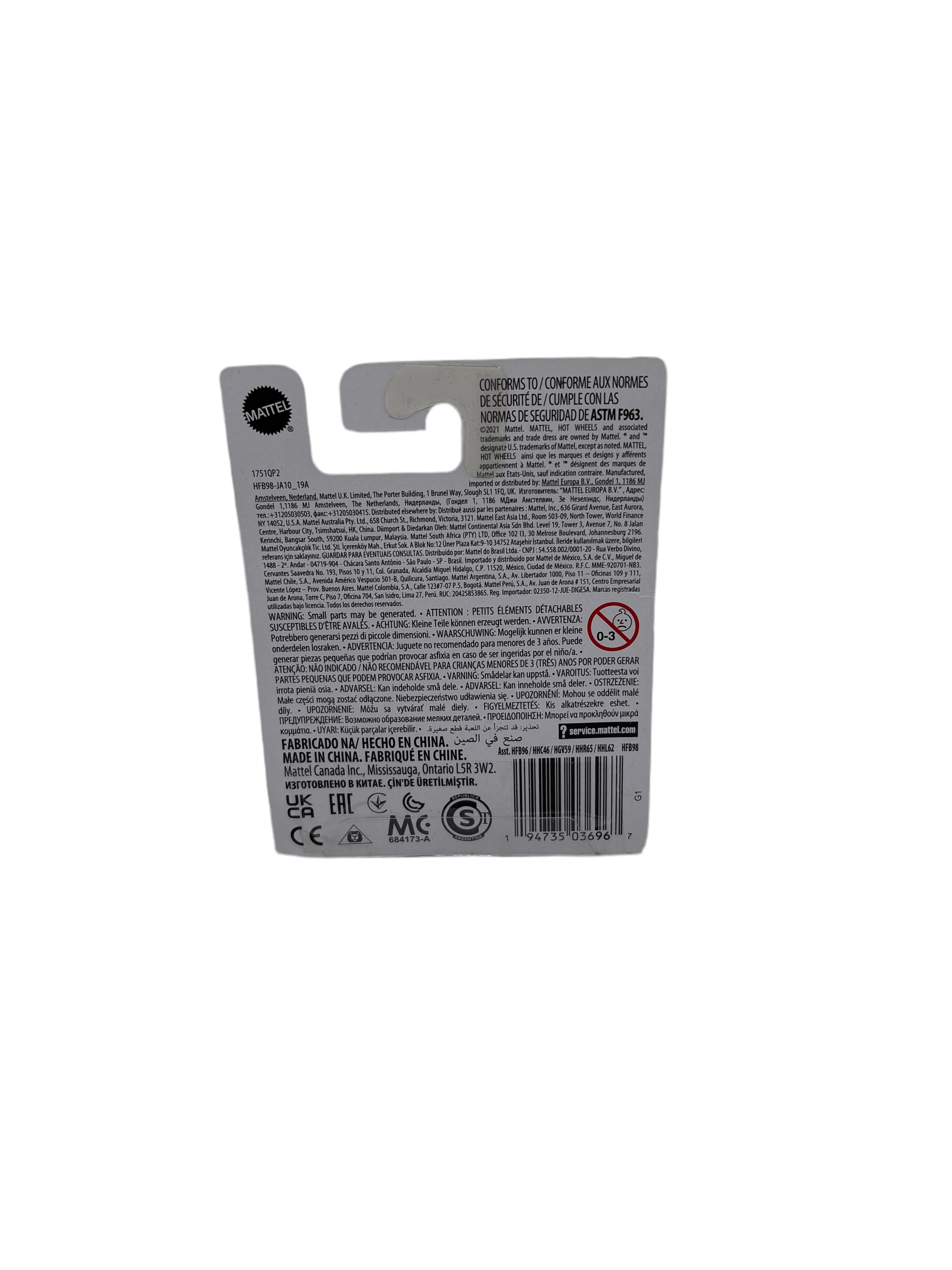 Hot Wheels Rodger Dodger Diecast blue