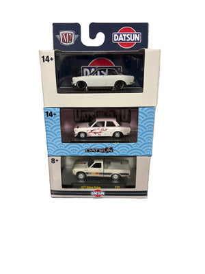 M2 Datsun 3 Pack Diecast