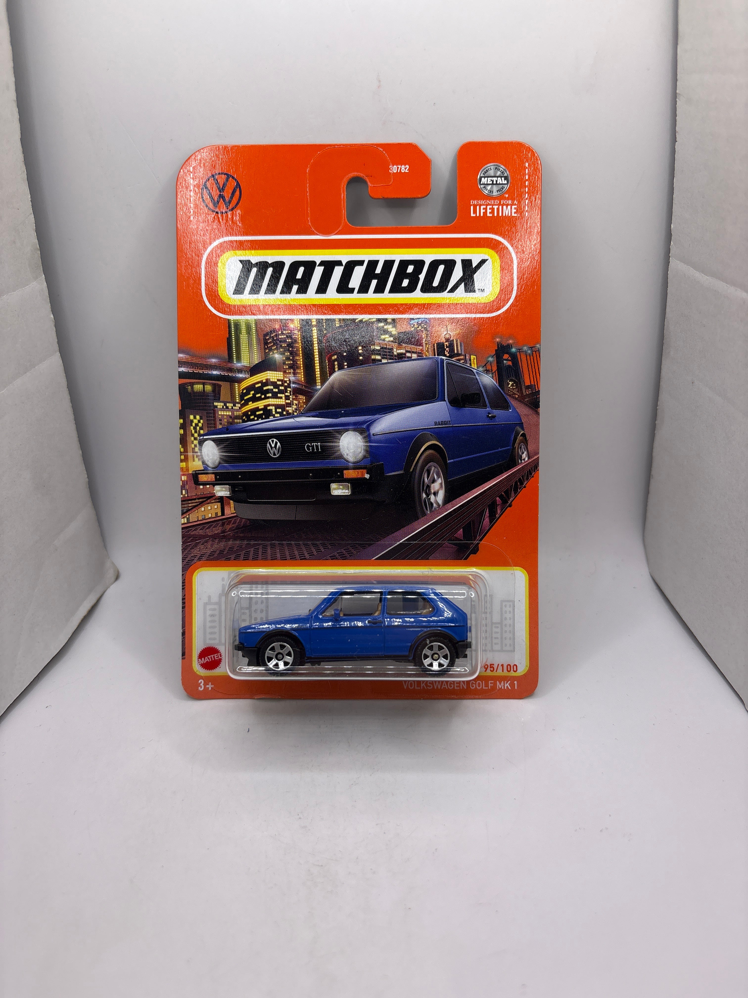 Matchbox Volkswagen Golf MK 1 Diecast blue