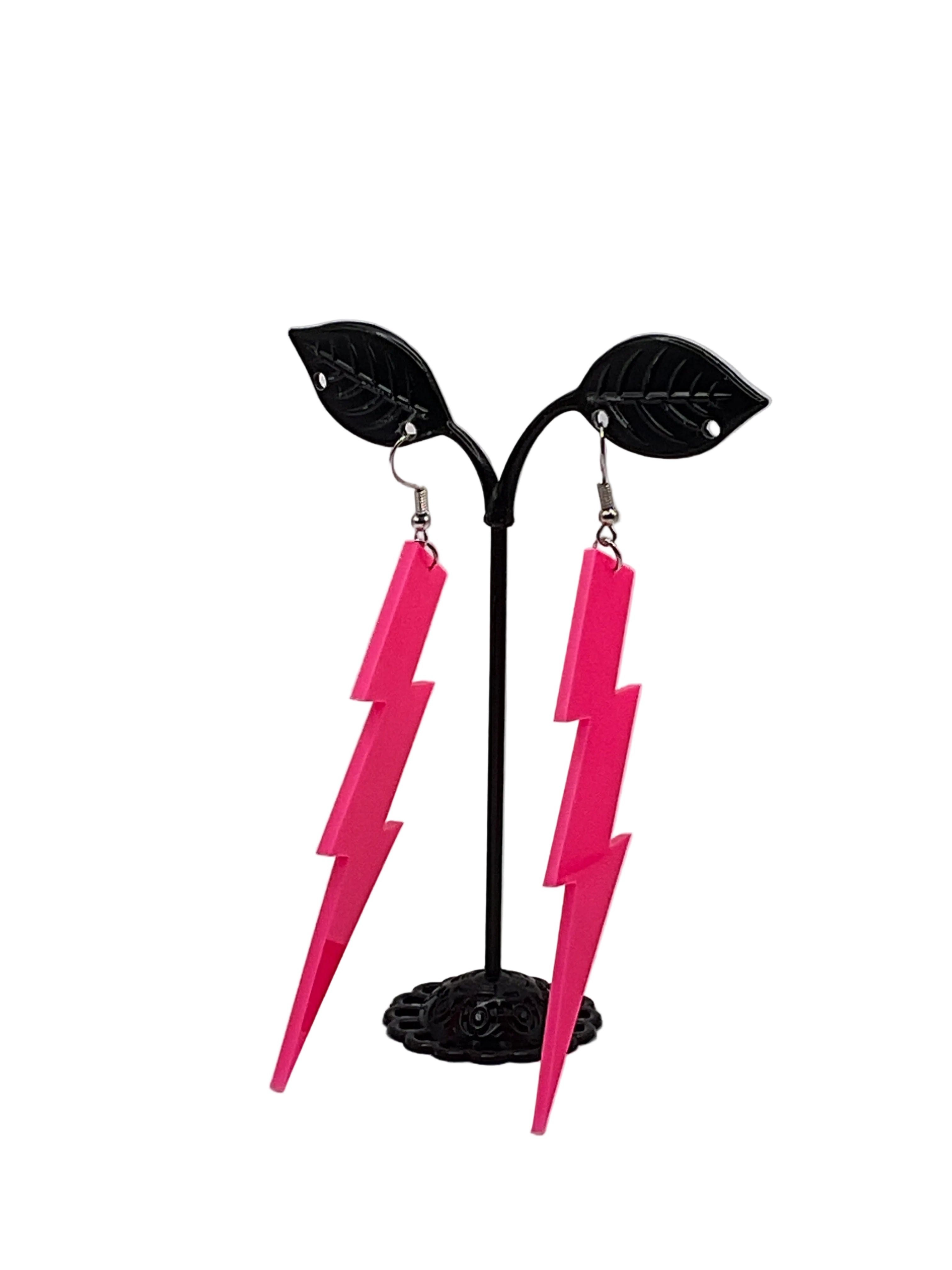 Lightning and Star Earrings