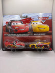 Disney Pixar Cars Headset Crew Chief Lightning McQueen Rusteze Cruz Ramirez Diecast multi color