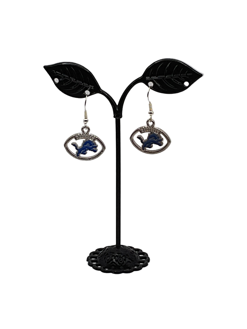 Football Shaped Football Earrings