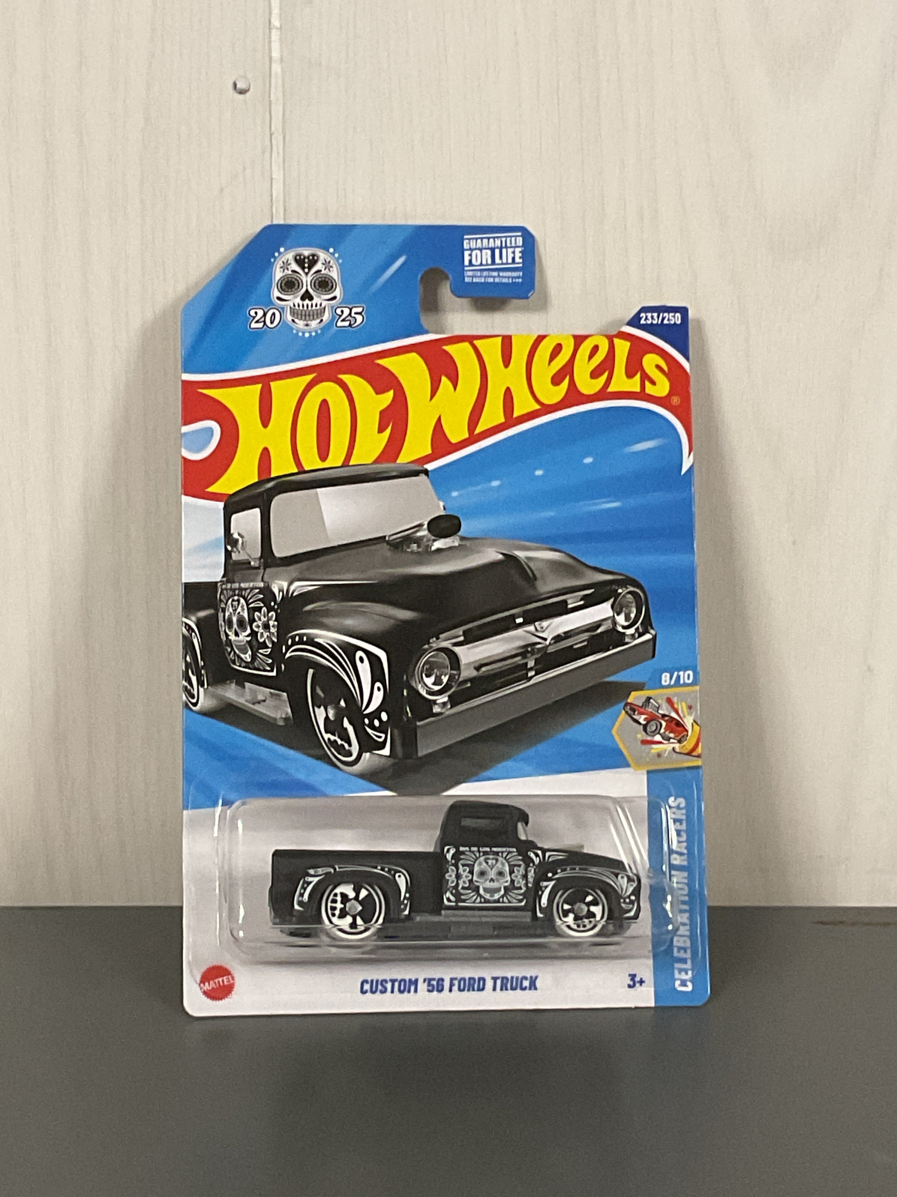 Hot Wheels Custom ‘56 Ford Truck Diecast Black
