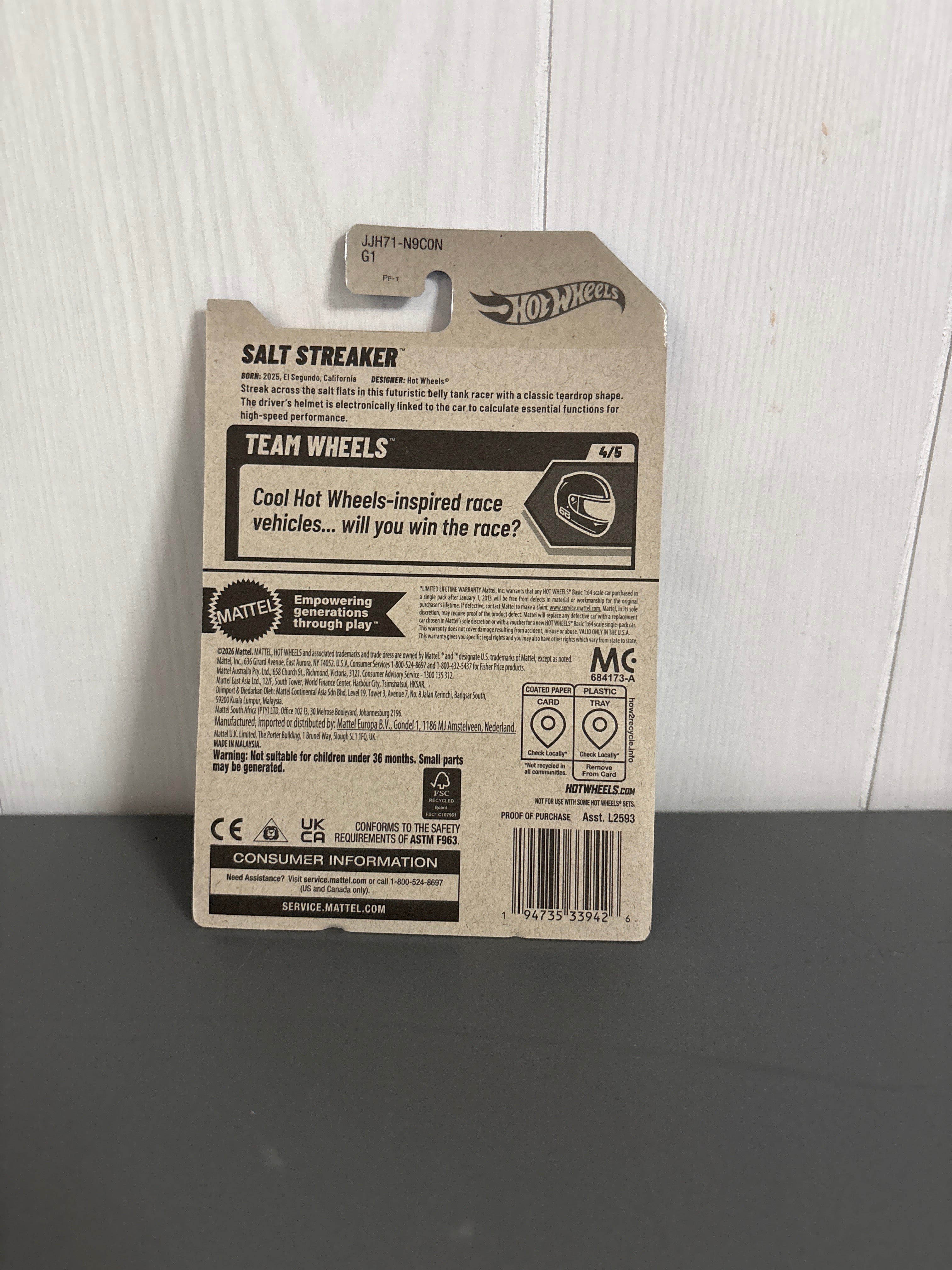 Hot Wheels Salt Streaker Diecast