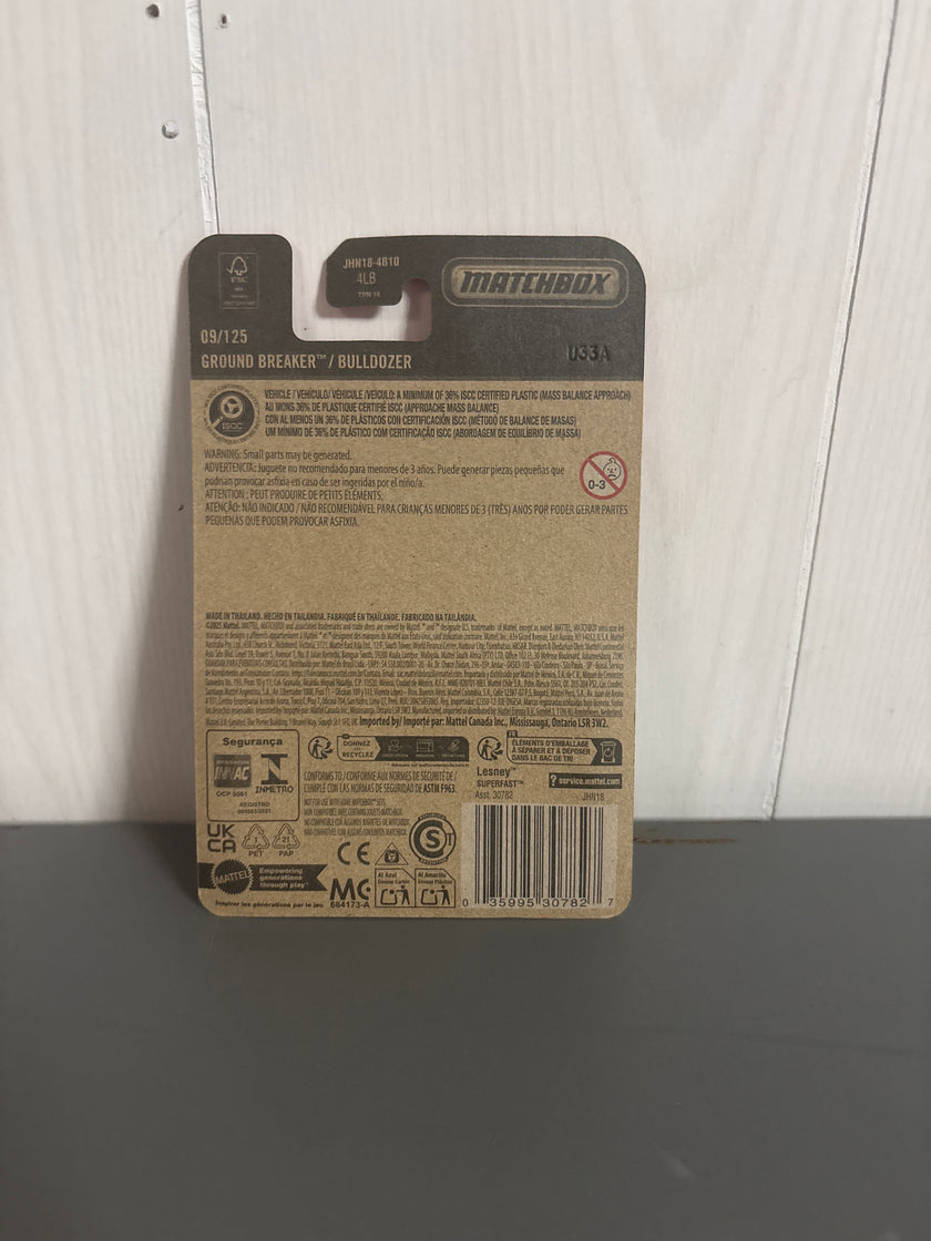 Matchbox Ground Breaker/Bulldozer Diecast