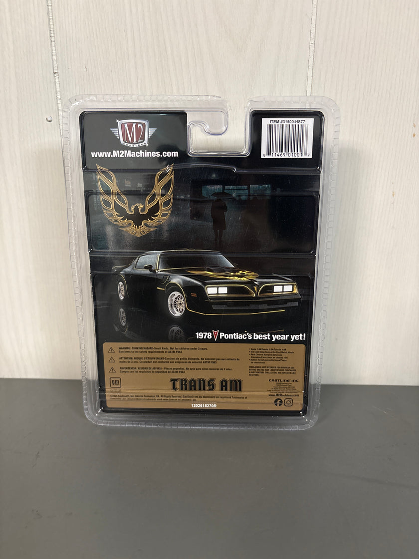 M2 1978 Pontiac Firebird Trans Am-Hardtop Diecast