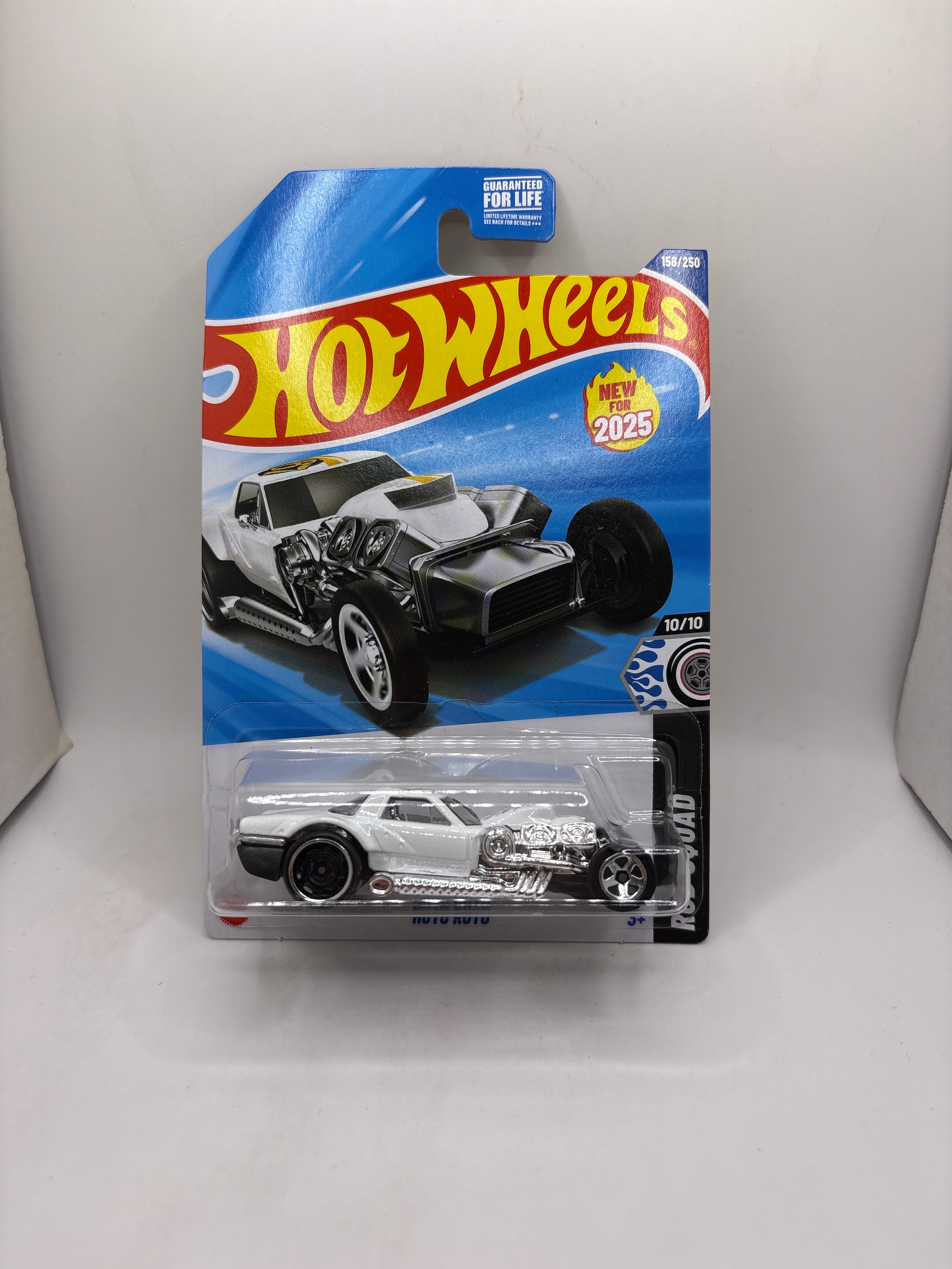 Hot Wheels Hoto Roto Diecast white